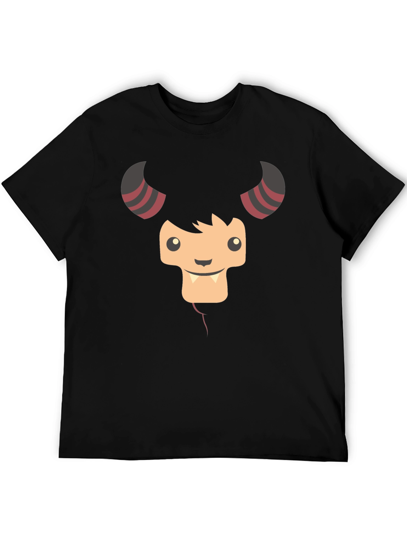 Black Monster Graphic Tee -  Black T-Shirt for Men view 5