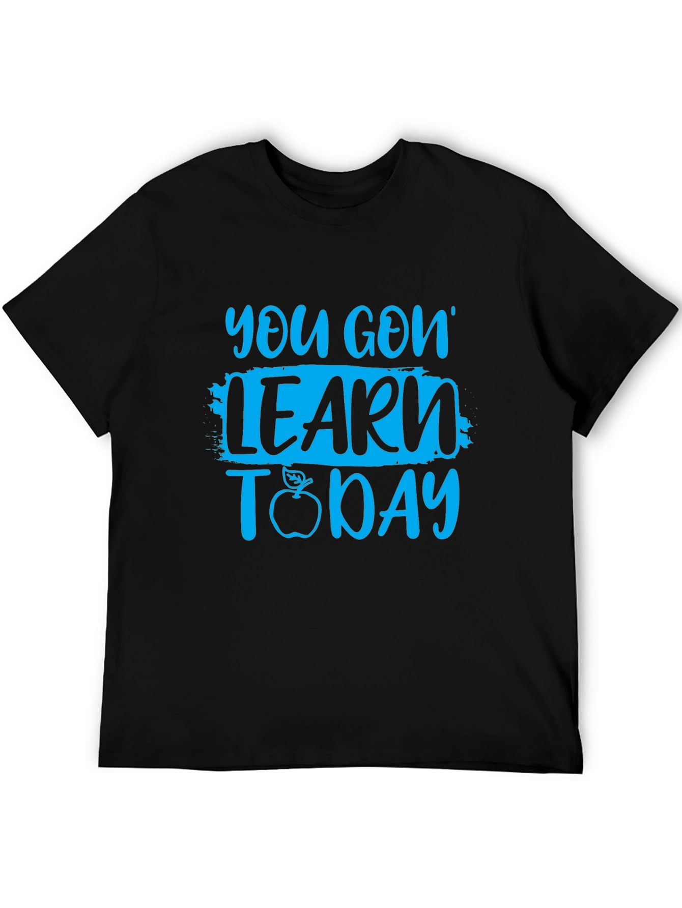 Black Learn Today Black T-Shirt view 5