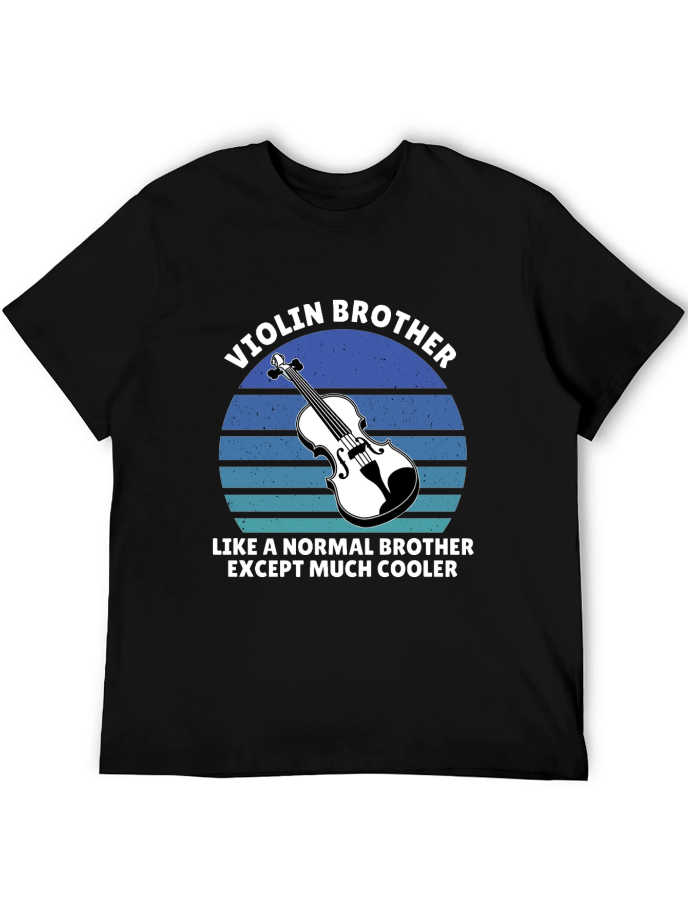 Black Violin Brother T-Shirt - Musician Gift view 5