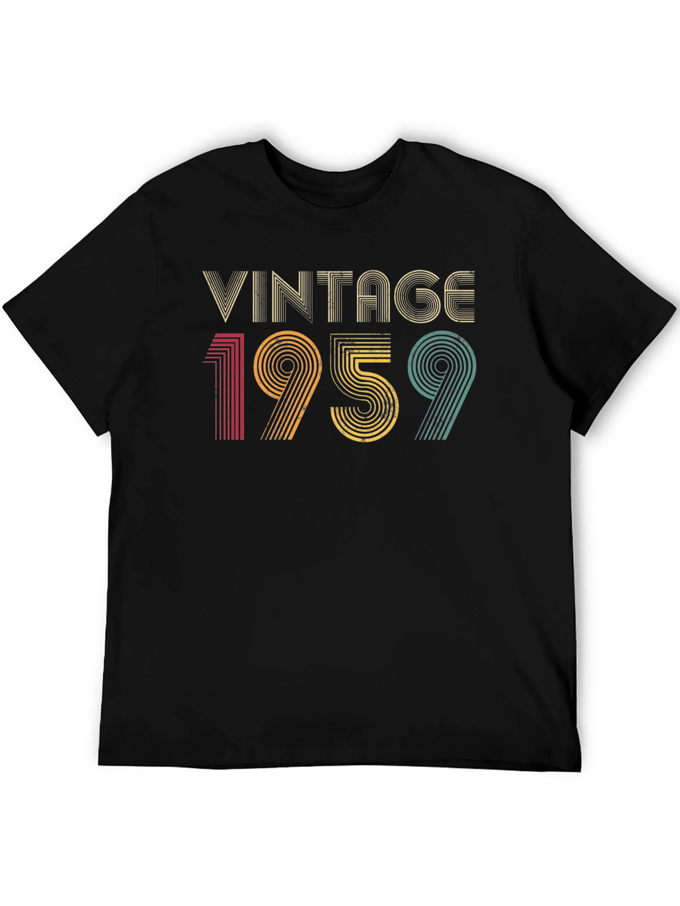 Black Vintage 1959 Graphic Tee view 5