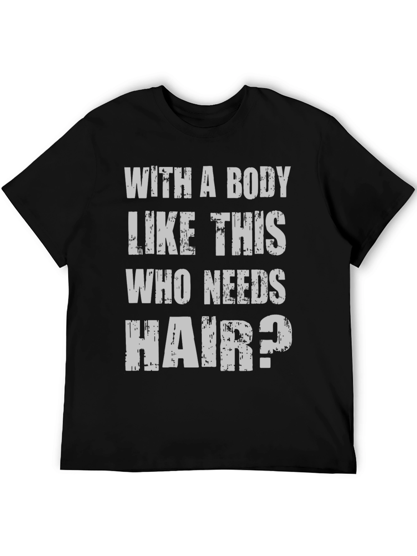 Black Funny Body Like This Men's T-Shirt view 5