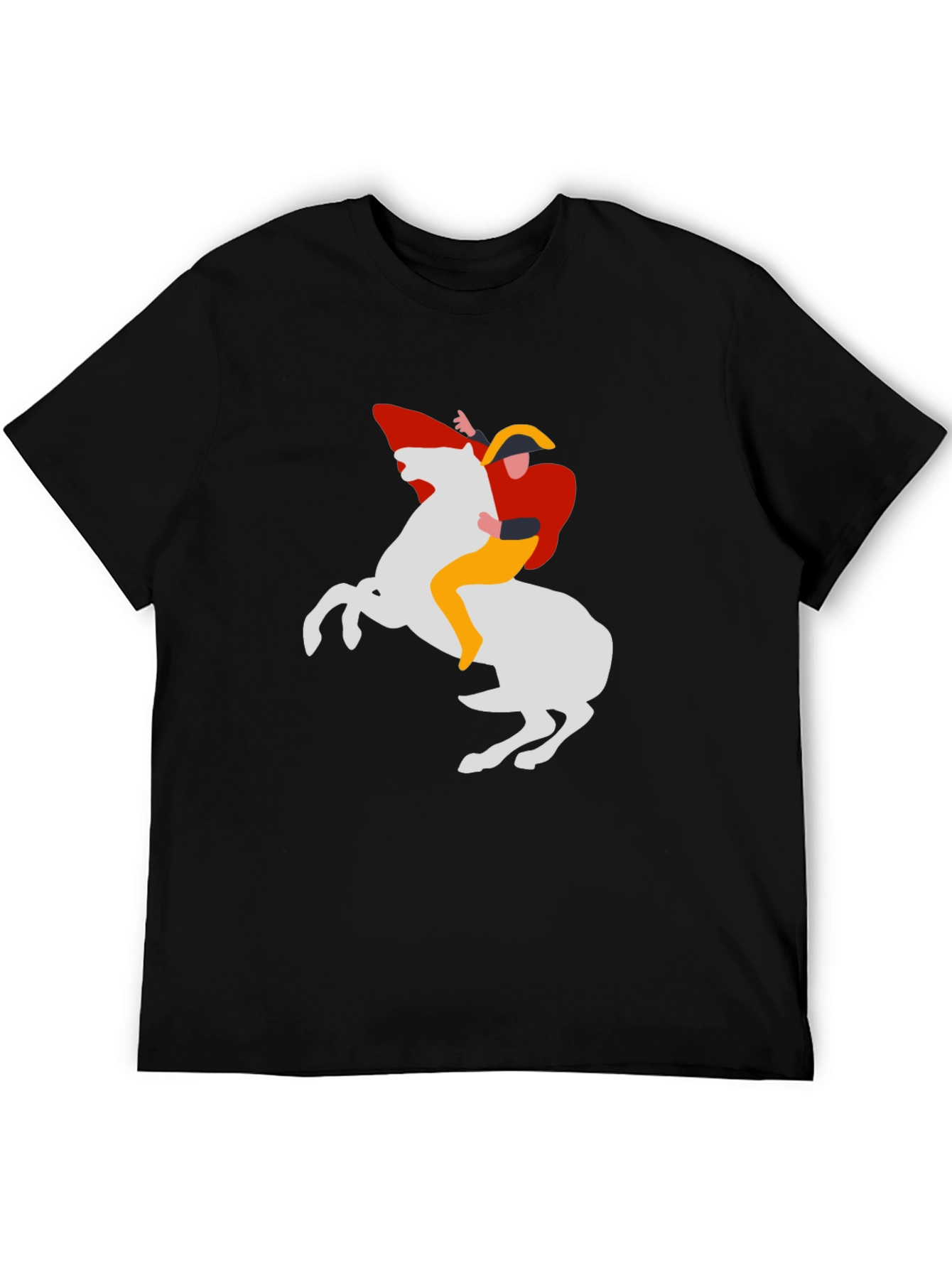 Black Napoleon Graphic Tee - Bold Black Shirt view 5