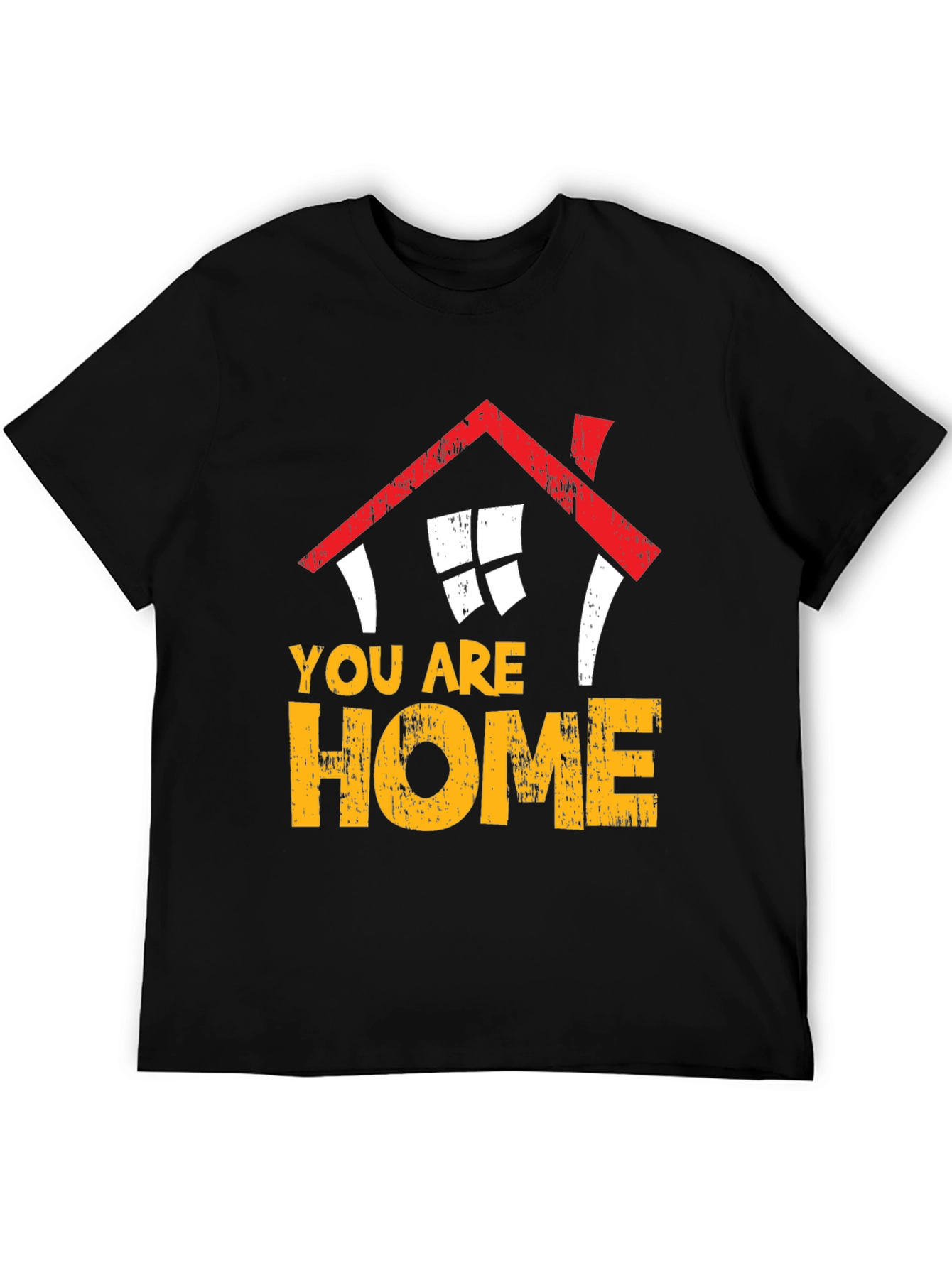 Black You Are Home Graphic Tee view 5