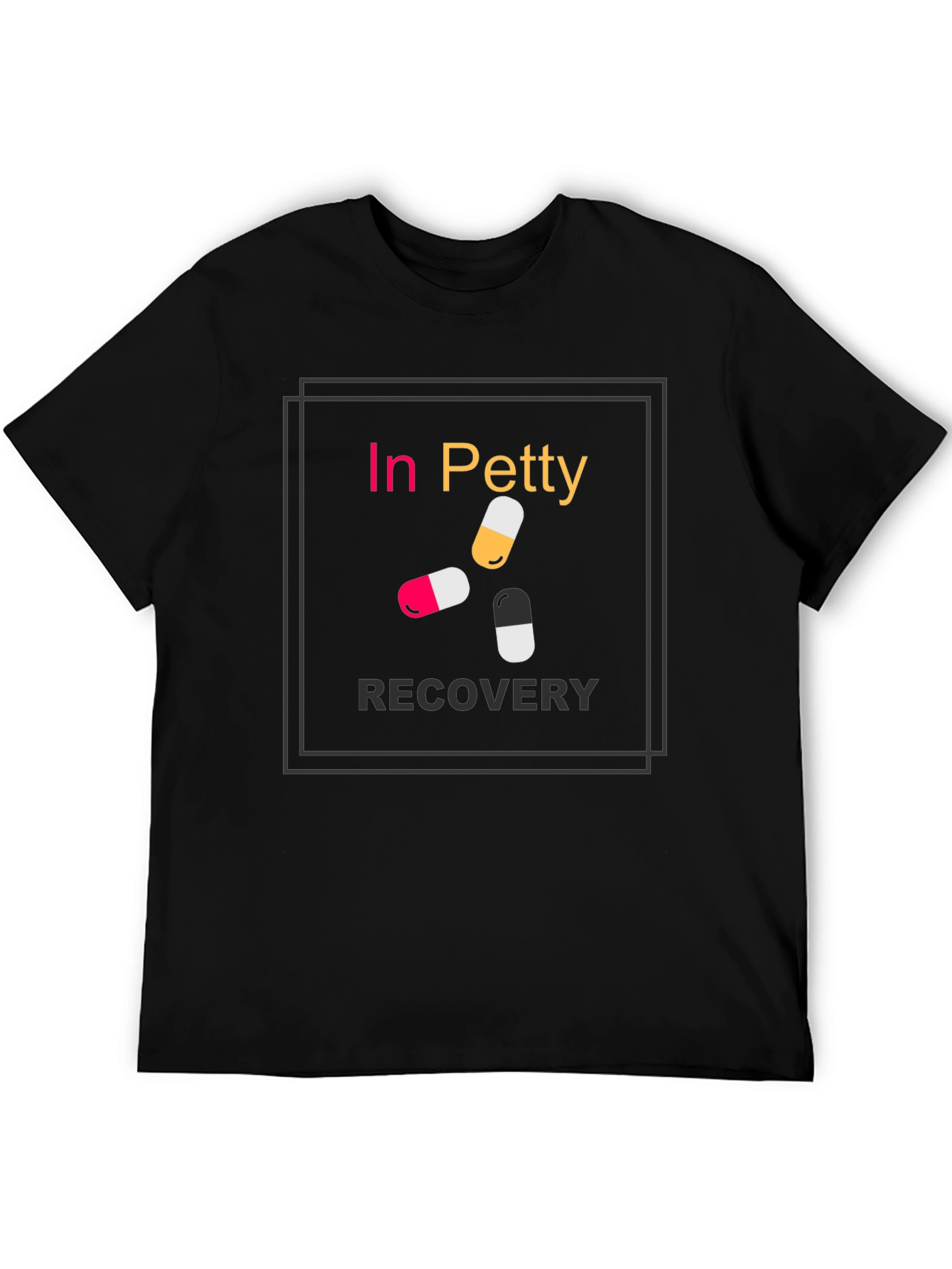 Black In Petty Recovery Graphic T-Shirt view 5