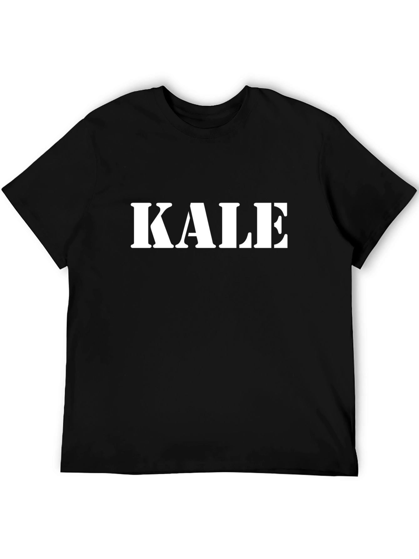 Kale Graphic Tee - Black Cotton T-Shirt - 5