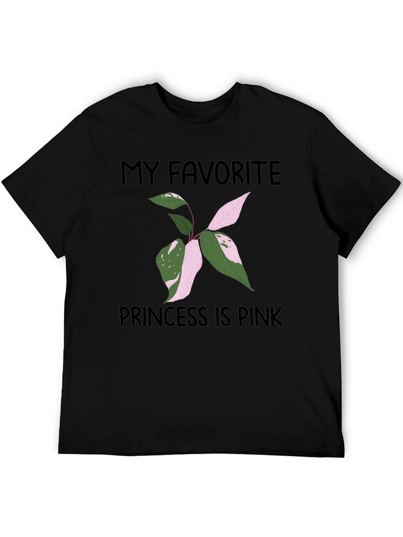 Black Princess is Pink T-Shirt view 5
