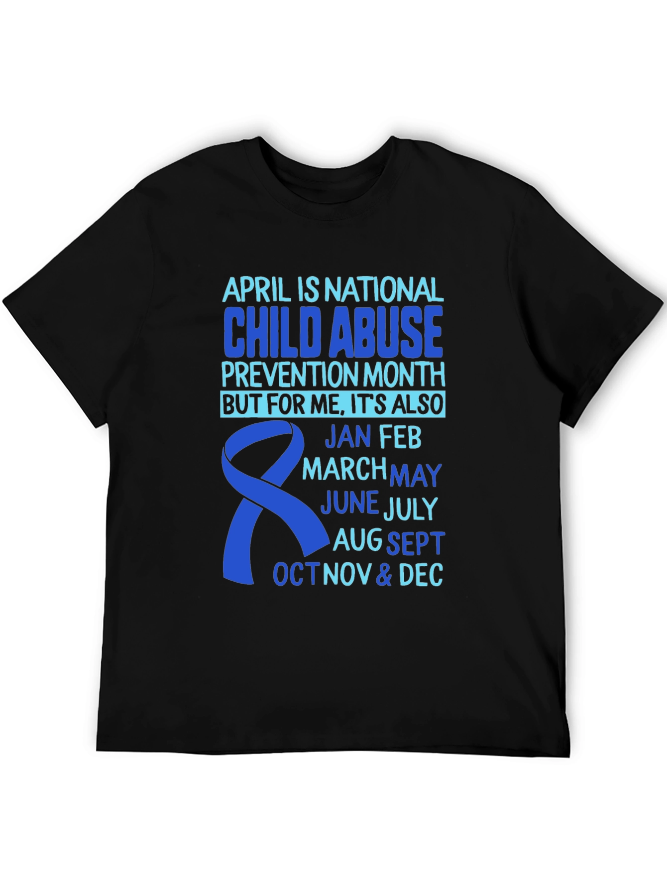 Child Abuse Prevention Awareness T-Shirt - 5