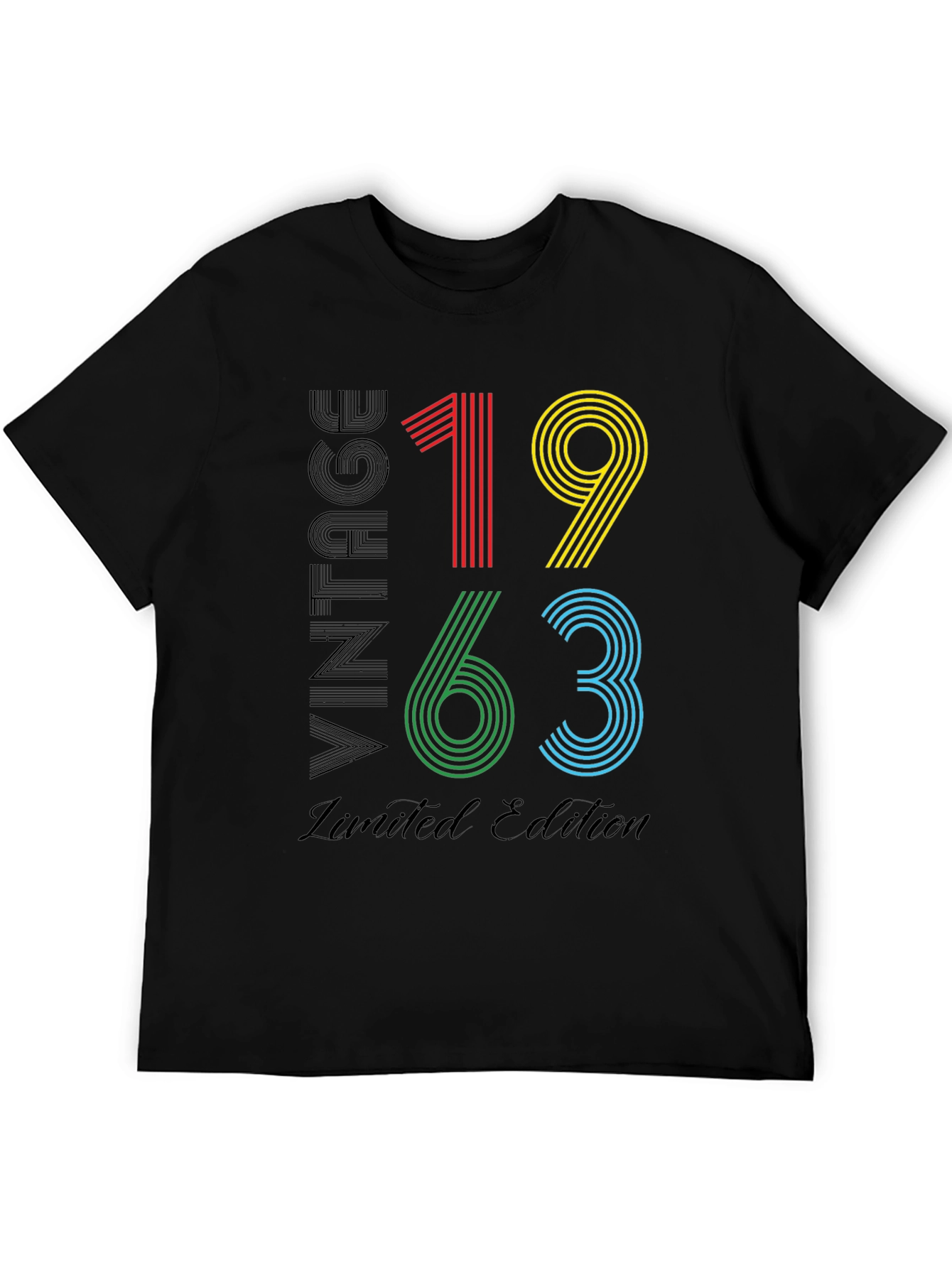 Black Vintage 1963 Limited Edition Graphic Tee view 5