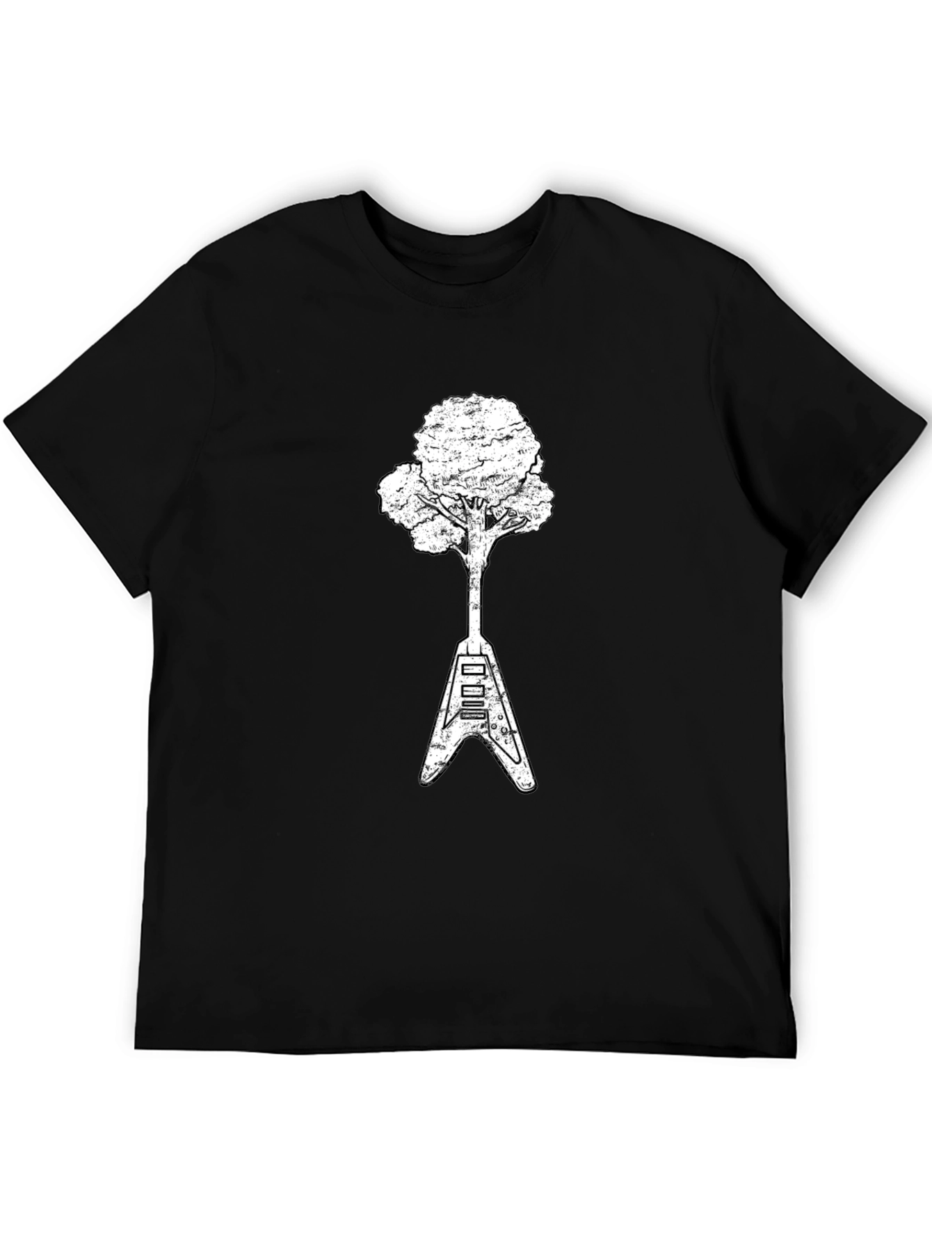 Guitar Tree Graphic Tee - Nature Meets Music - 5