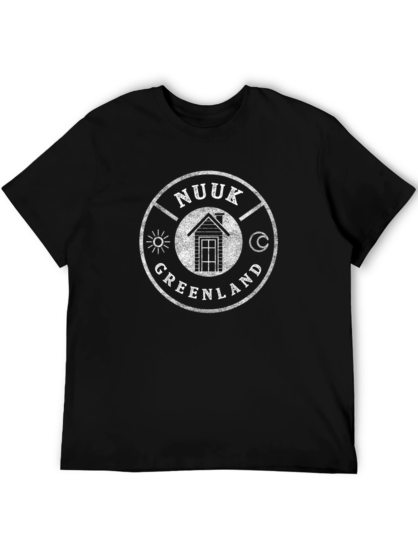 Nuuk Greenland Graphic T-Shirt - Black - 5