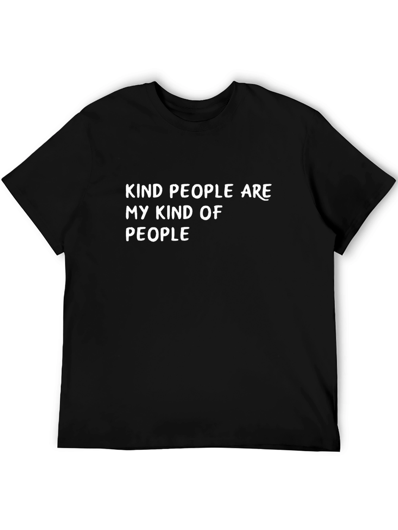 Black Kind People T-Shirt - Positive Message Tee view 5