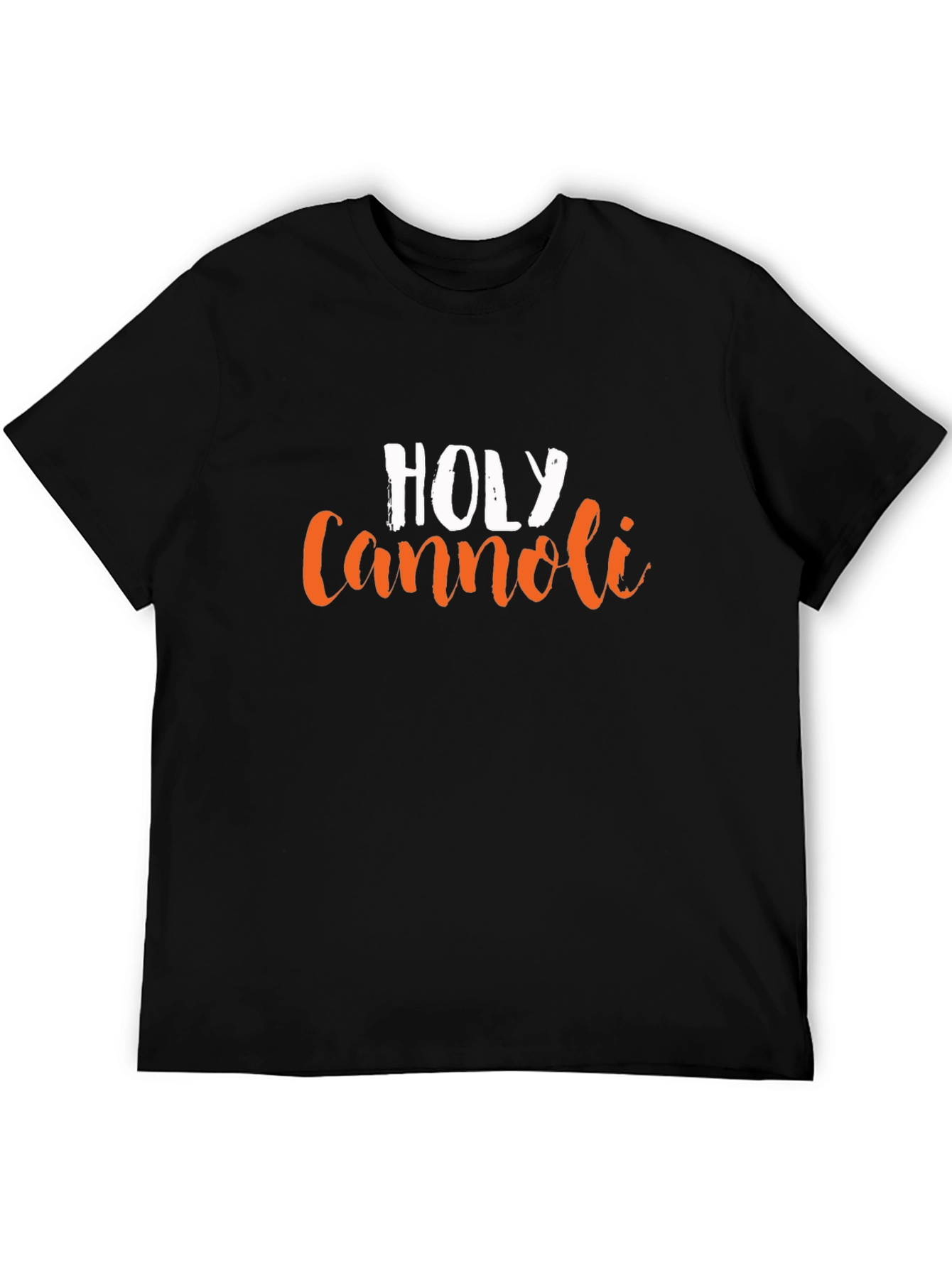 Black Holy Cannoli T-Shirt - Unique Graphic Tee view 5