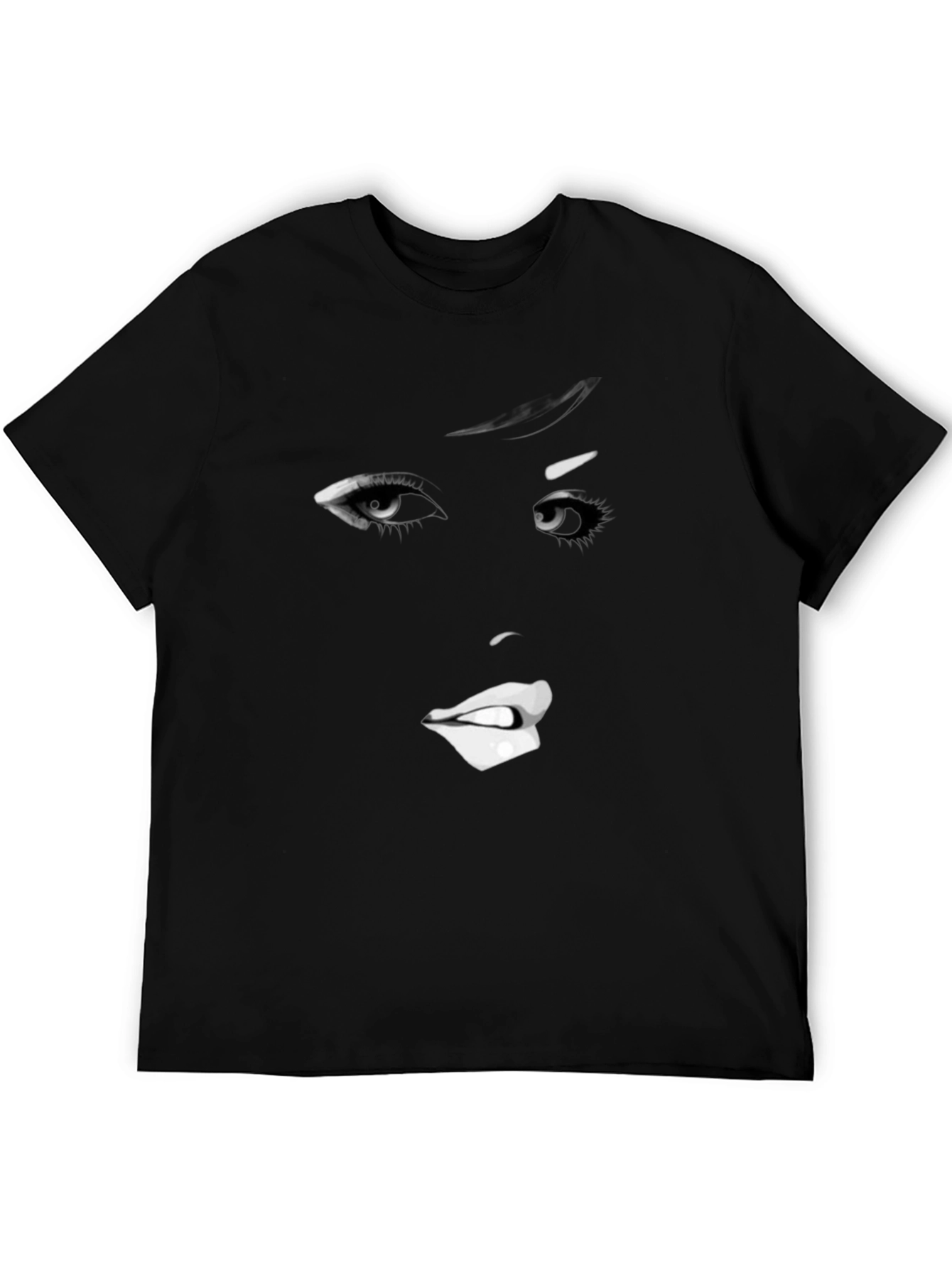Black Audrey Hepburn Graphic Tee - Black T-Shirt view 5