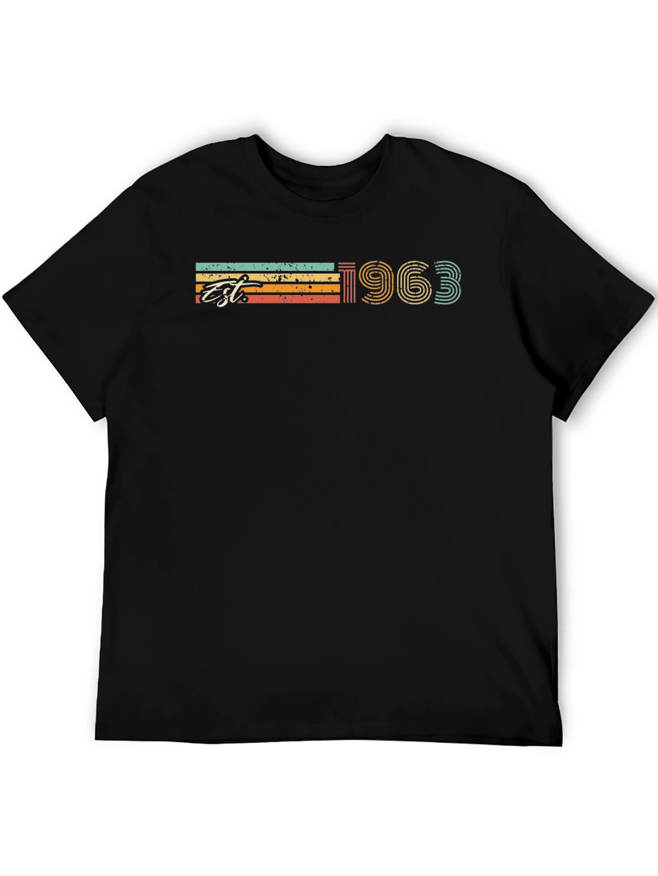 Black Est. 1963 Vintage T-Shirt  view 5
