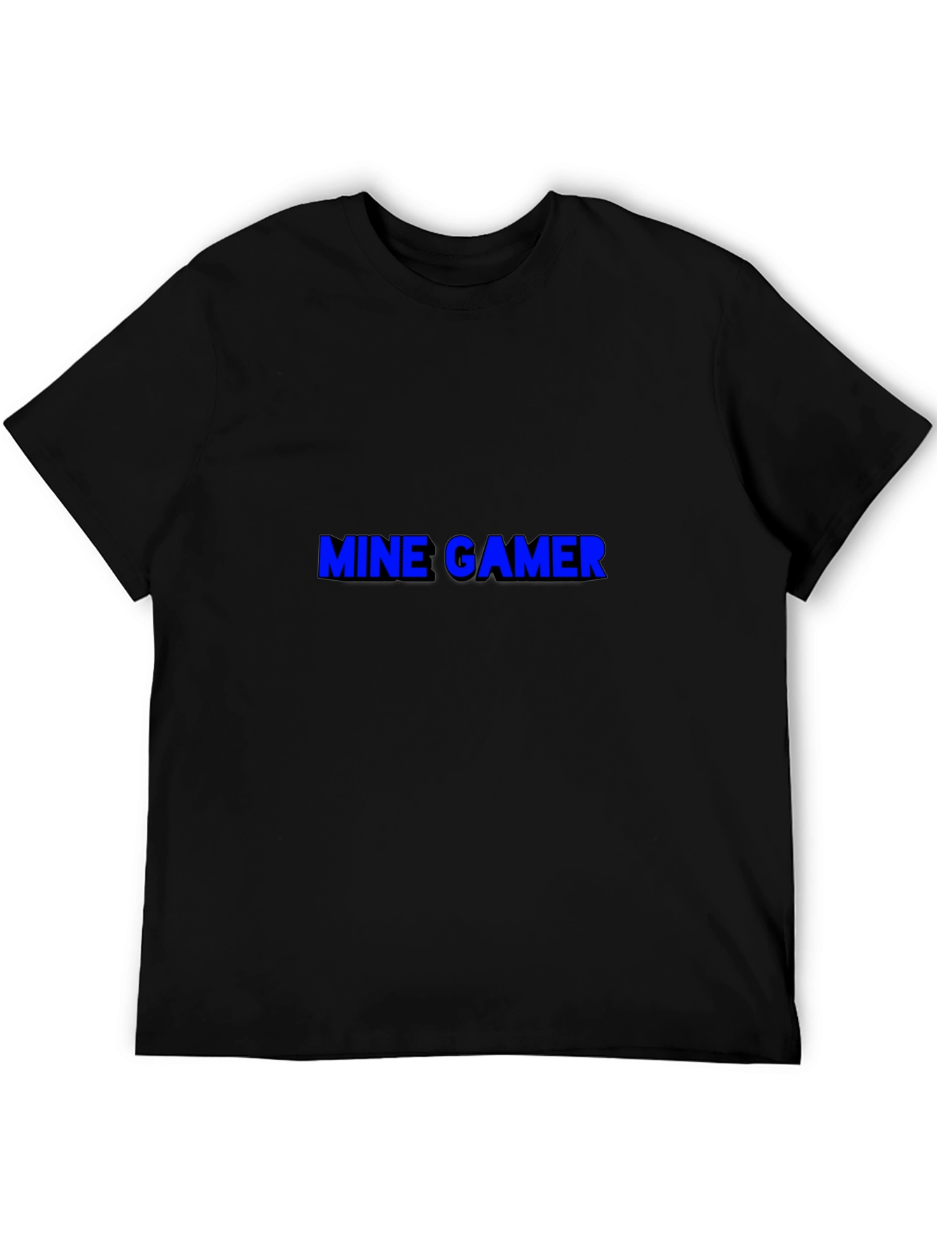 Black Mine Gamer Black T-Shirt view 5