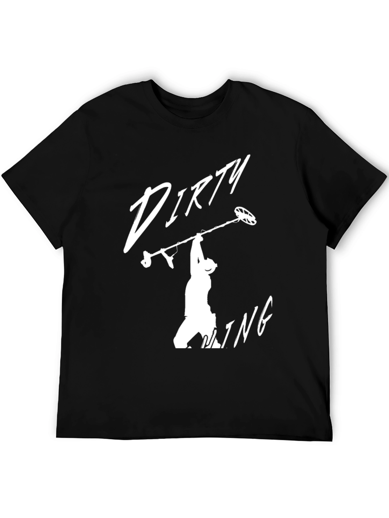 Dirty Mining T-Shirt - Black Graphic Tee - 5