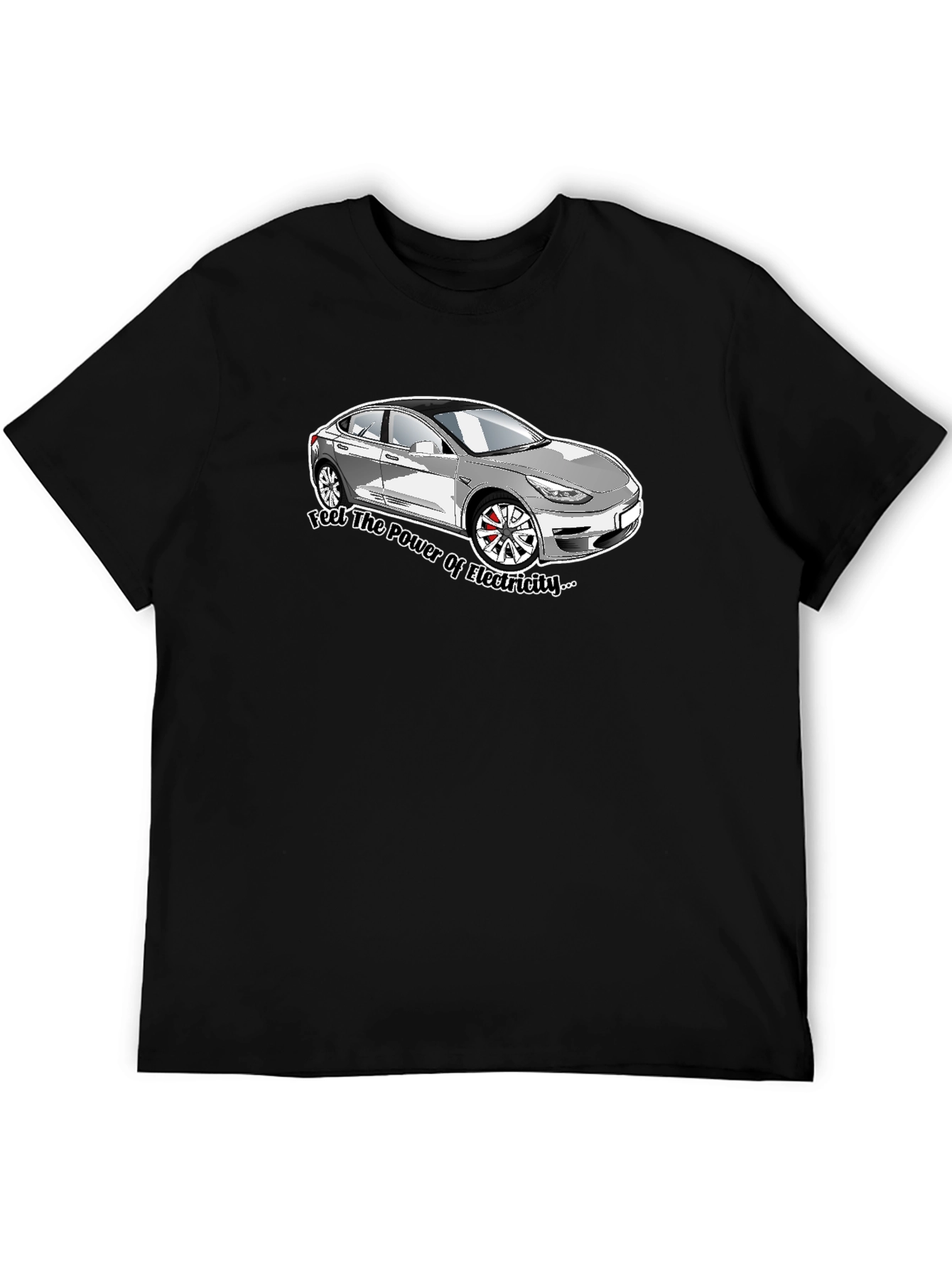 Electric Car Power T-Shirt - 5