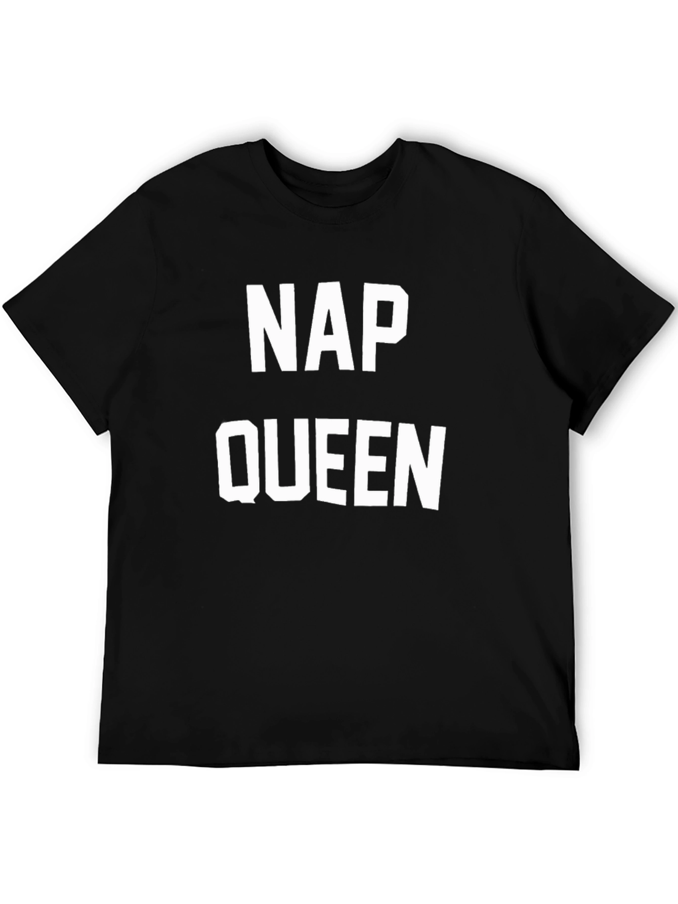 Black Nap Queen Graphic T-Shirt - Casual Comfort view 5