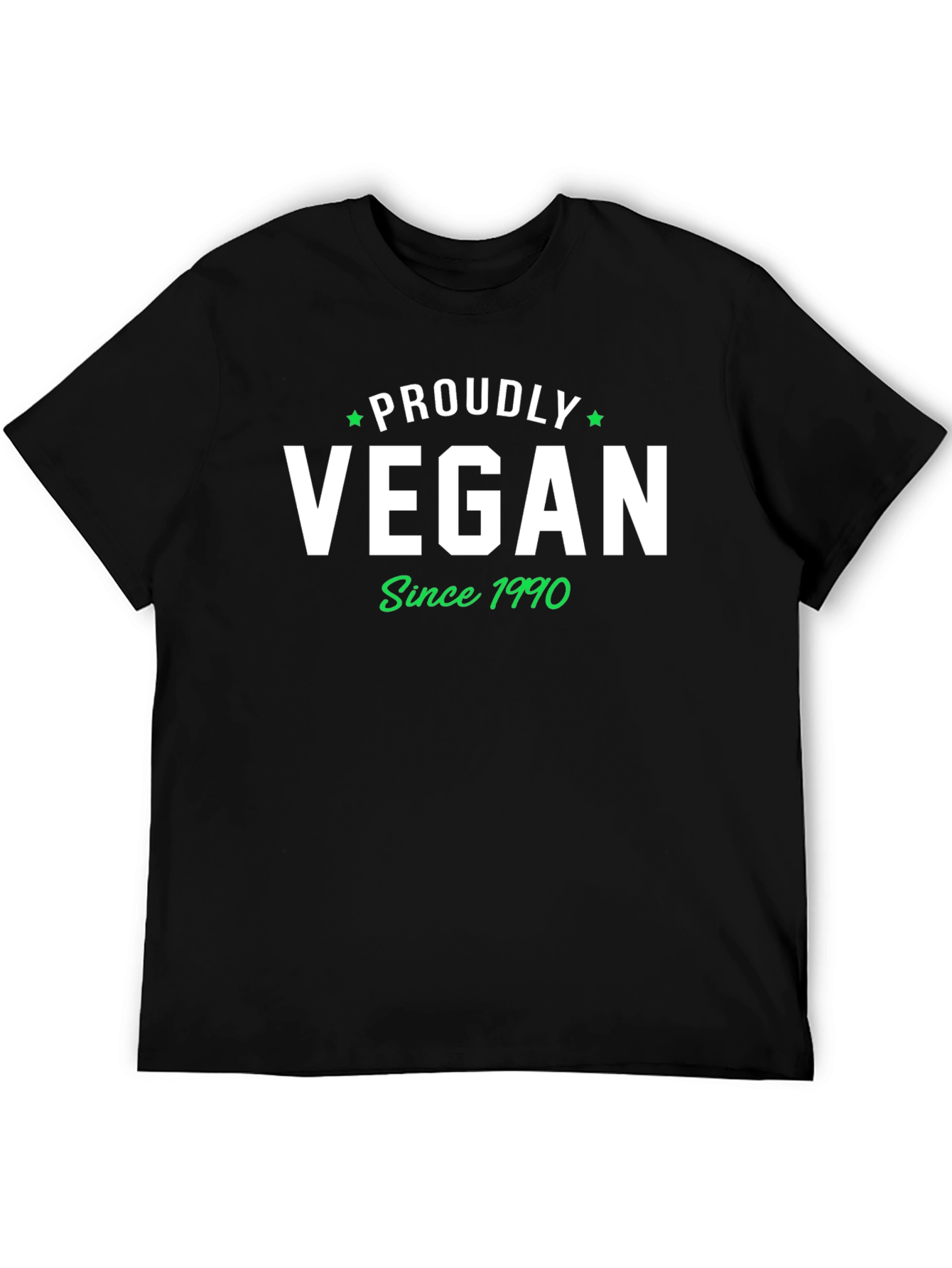 Proudly Vegan Since 1990 Graphic T-Shirt - 5