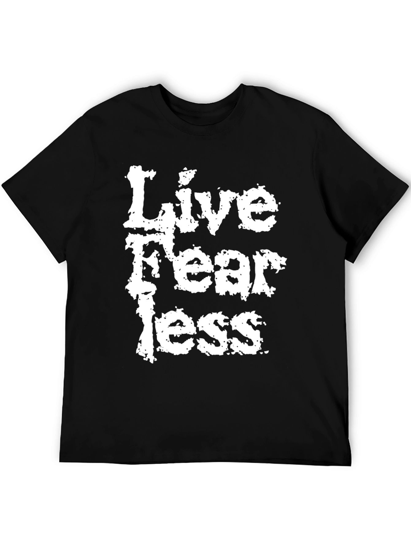 Black Live Fearless Graphic T-Shirt view 5