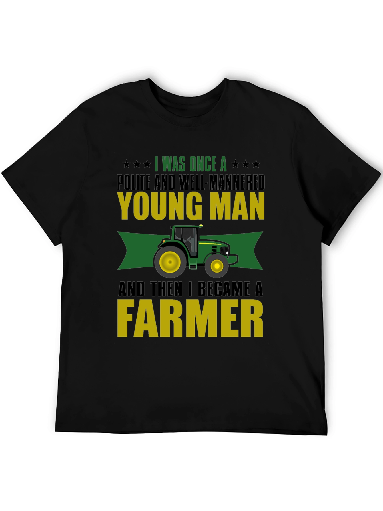 Farmer T-Shirt: Young Man to Farmer Tee - 5