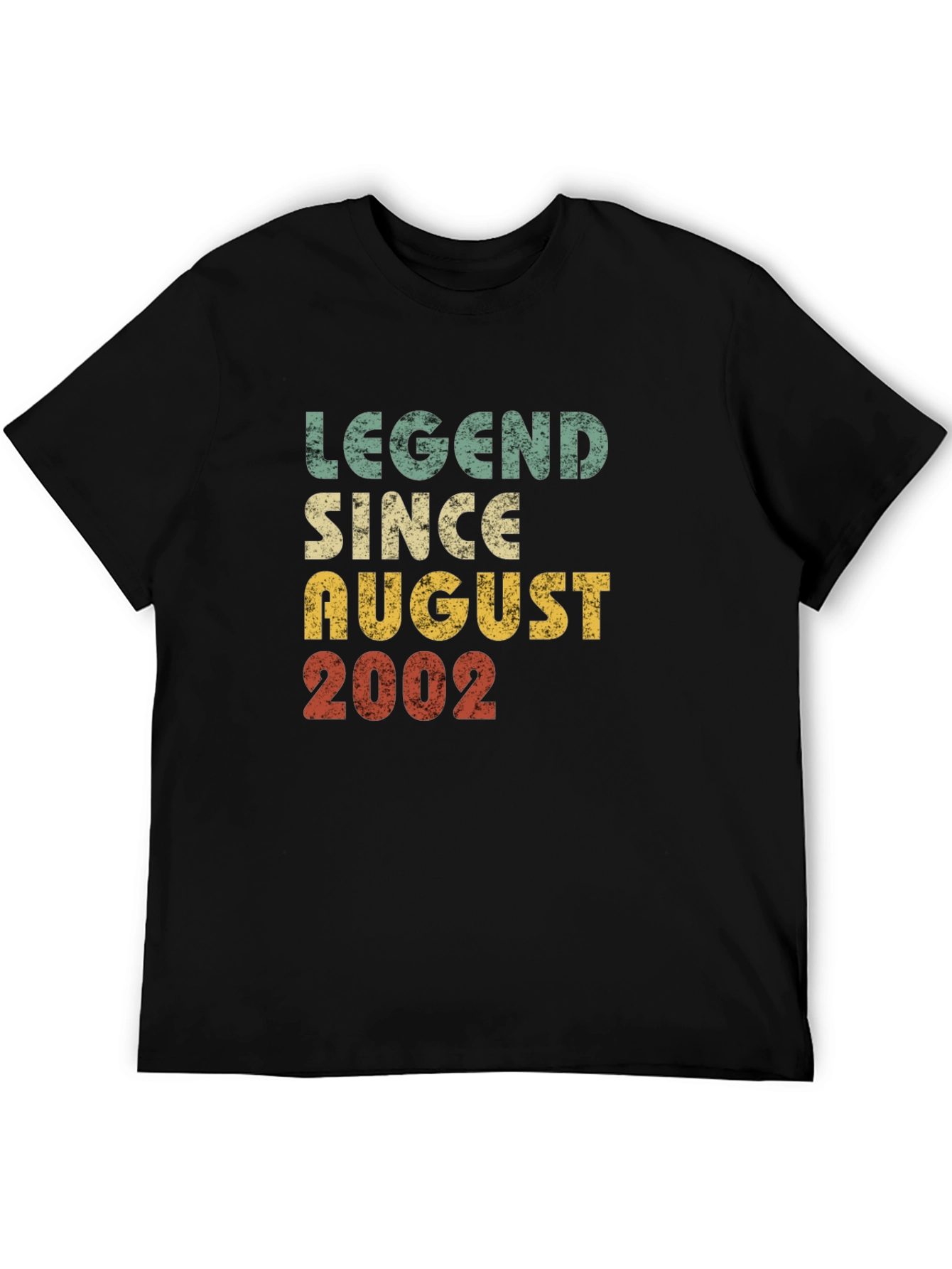 Black Legend Since August 2002 Graphic T-Shirt view 5