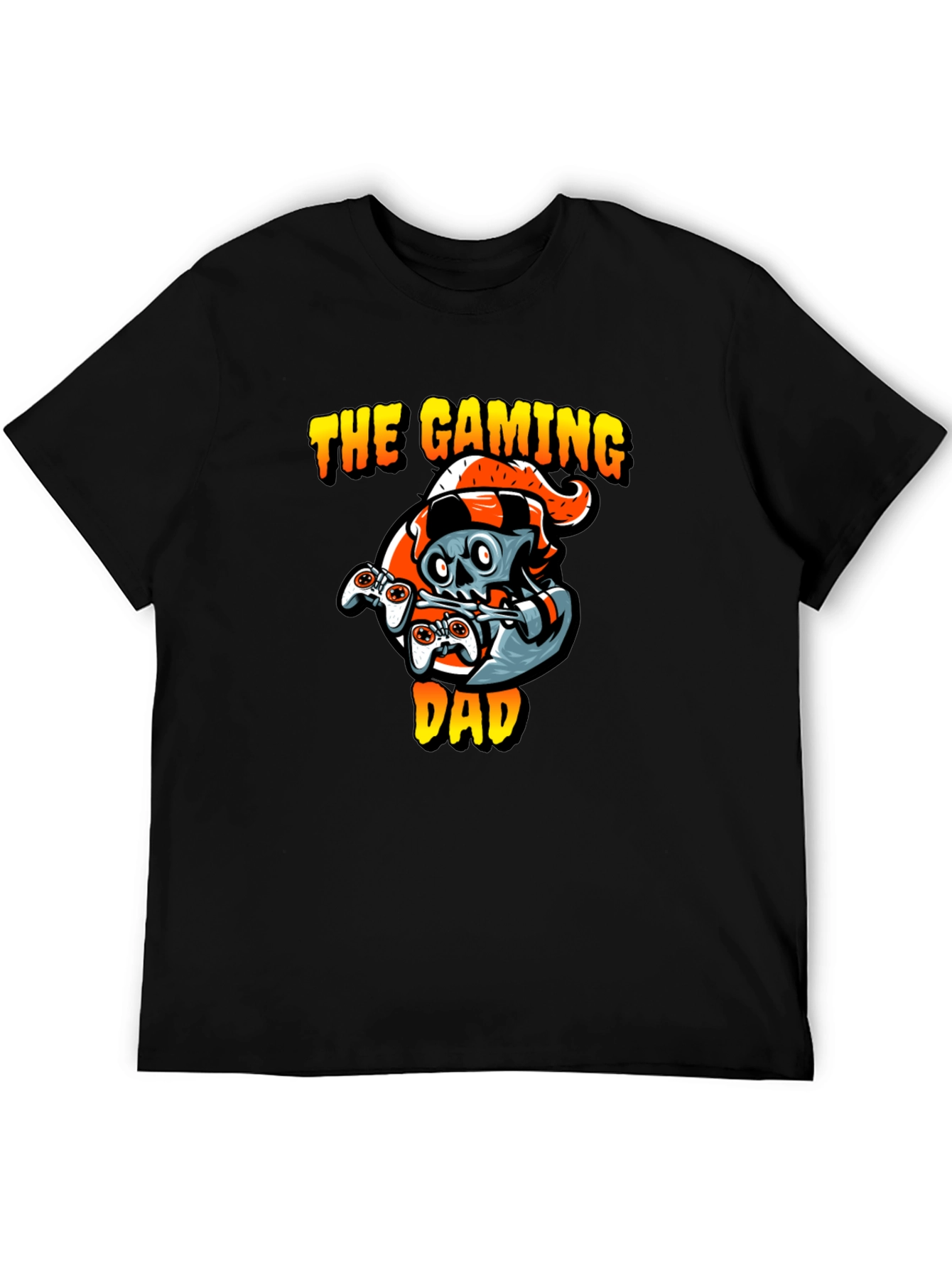 Gaming Dad T-Shirt - Gamer Skull Design - 5