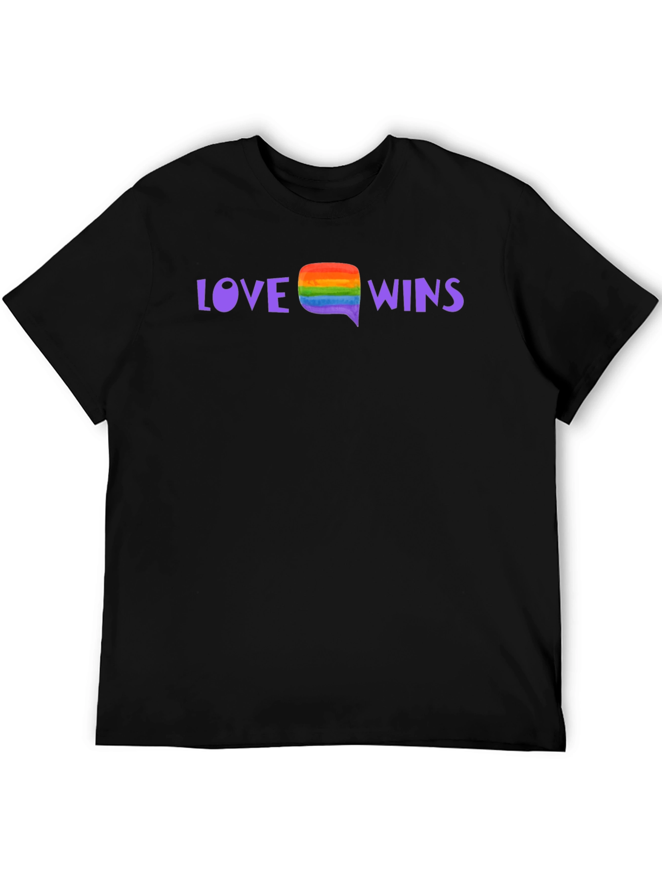 Black Love Wins Pride T-Shirt view 5