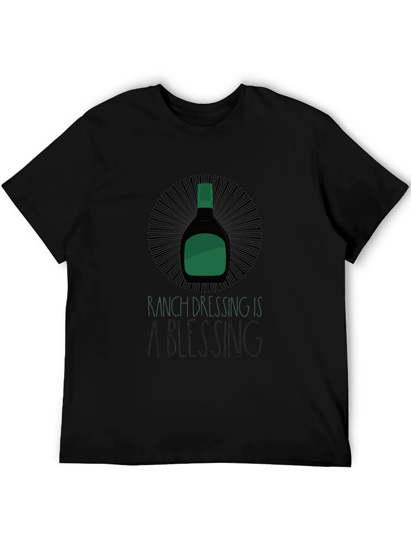 Black Ranch Dressing is a Blessing Graphic Tee view 5