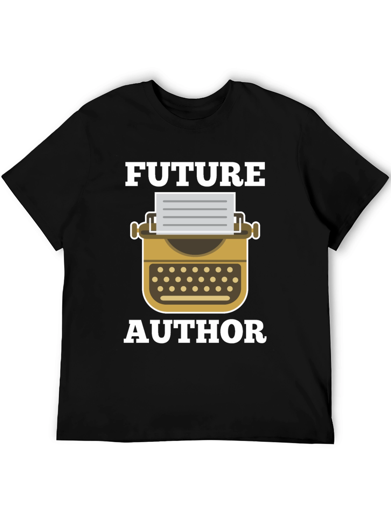 Black Future Author T-Shirt - Writing Gift view 5