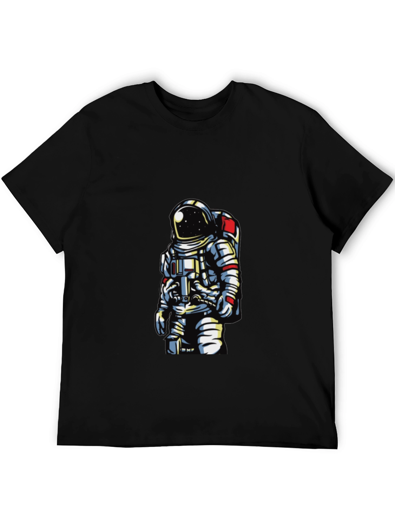 Black Astronaut Graphic Tee - Explore in Style view 5