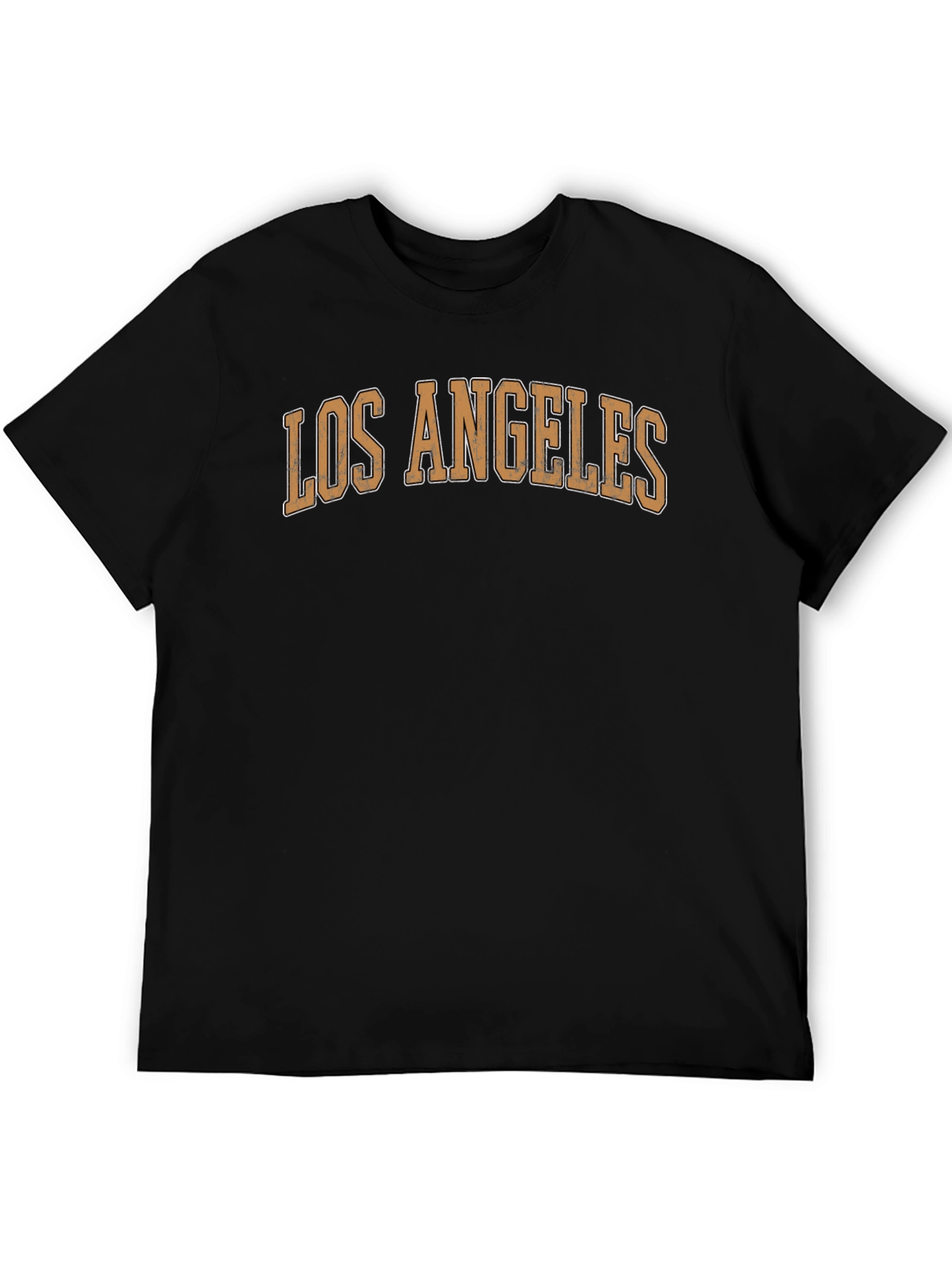 Black Los Angeles Black Graphic Tee - Stylish City Pride view 5