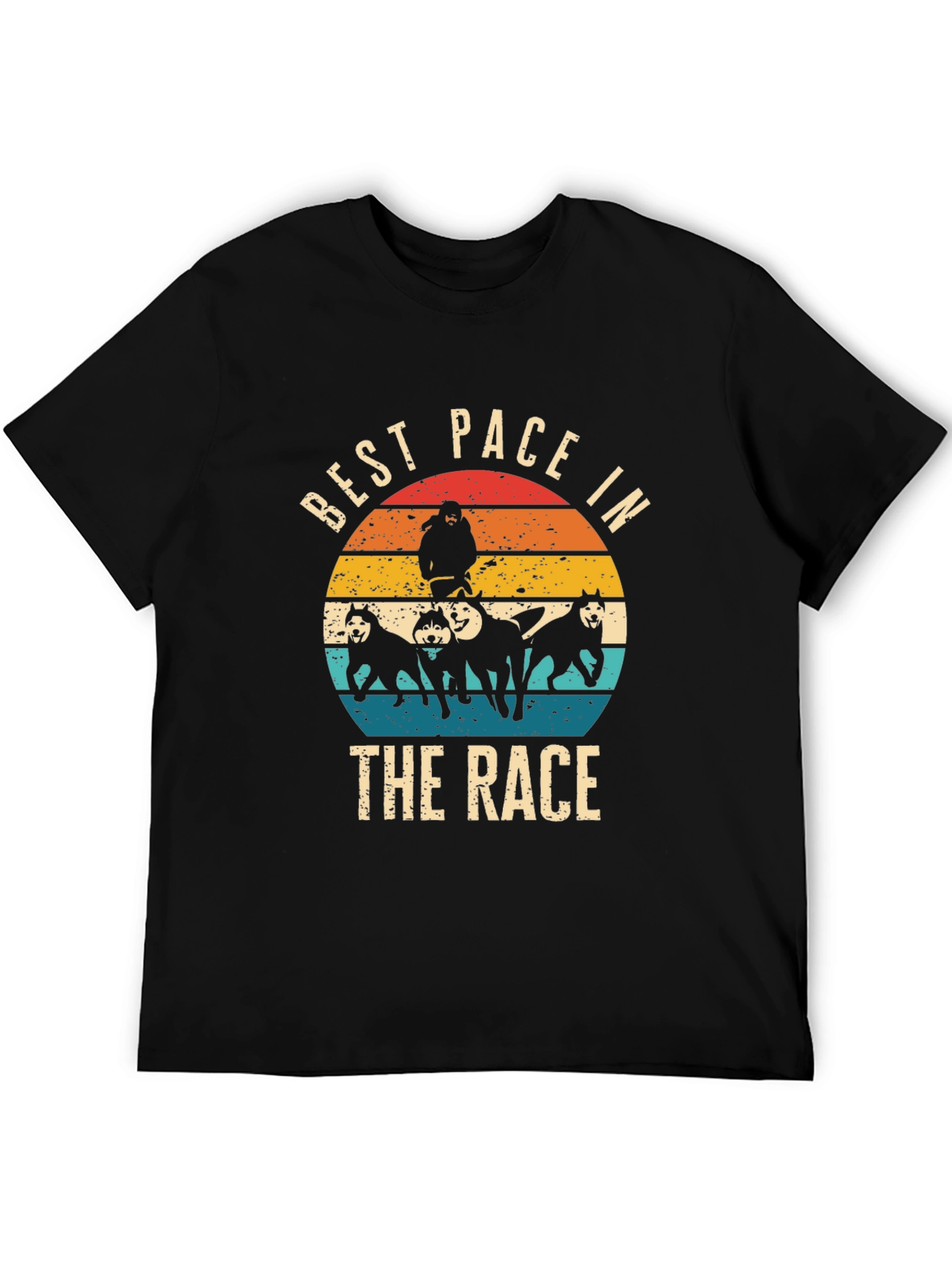 Black Best Pace in the Race Black T-Shirt view 5