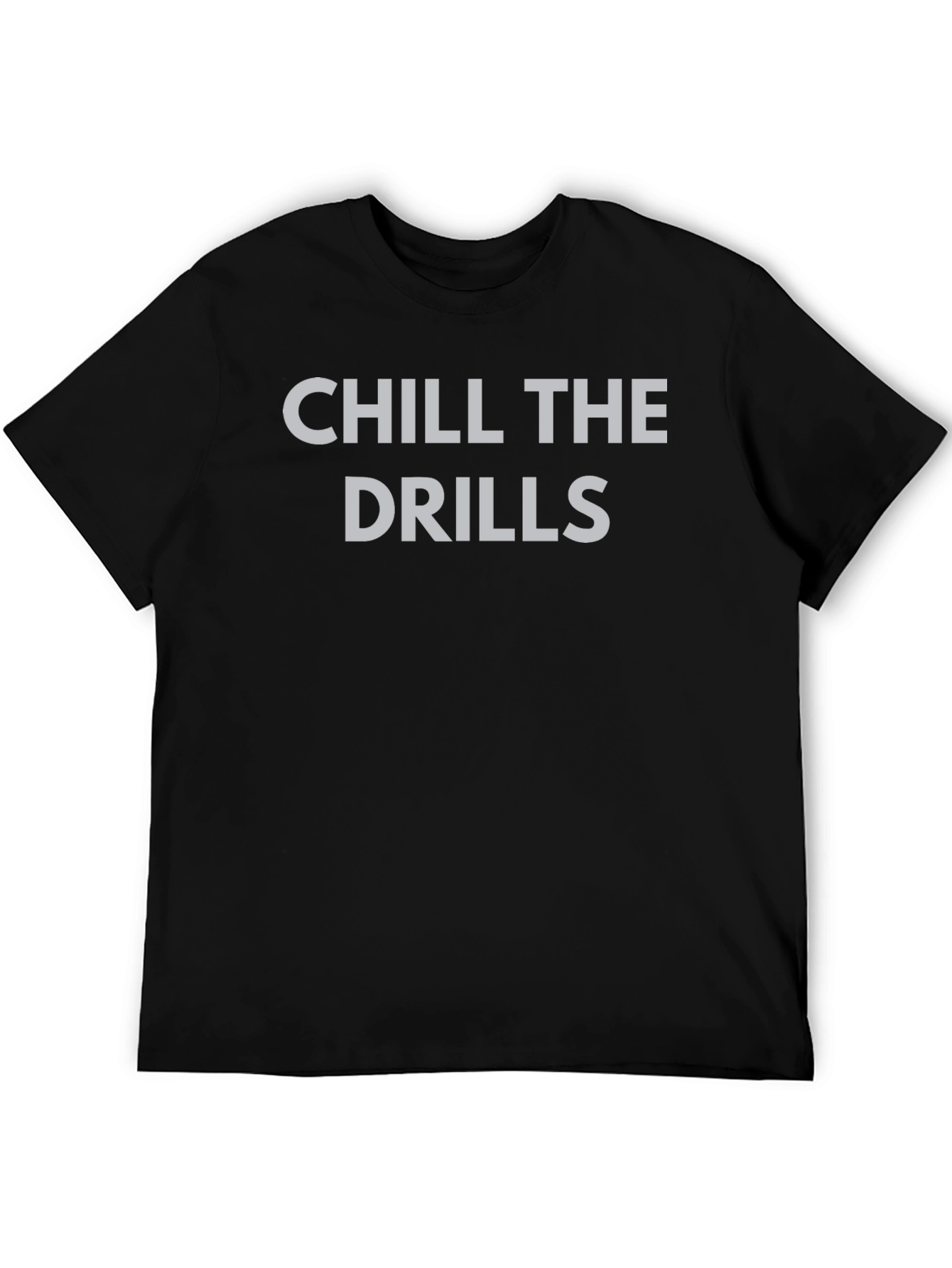 Black Chill the Drills Graphic T-Shirt view 5