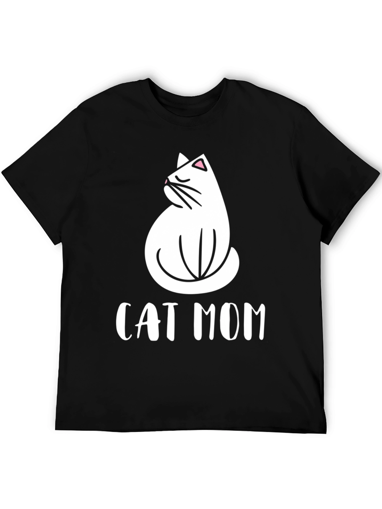 Black Cat Mom T-Shirt - Cute Cat Lover Apparel view 5