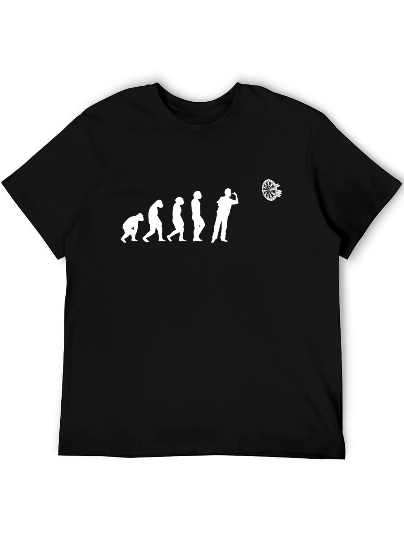 Black Darts Evolution Graphic T-Shirt - Black view 5
