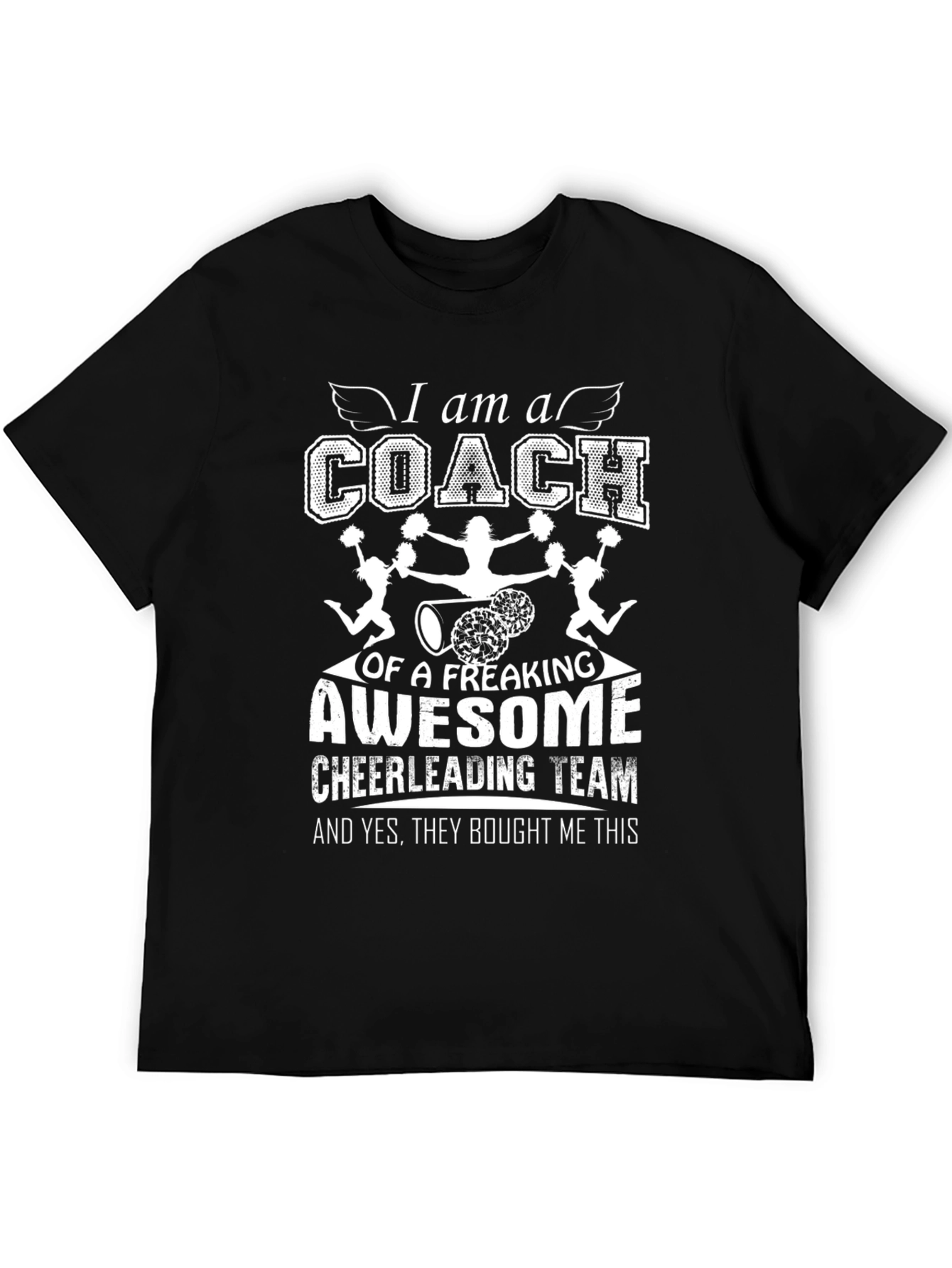 I Am a Coach Cheerleading Team T-Shirt - 5