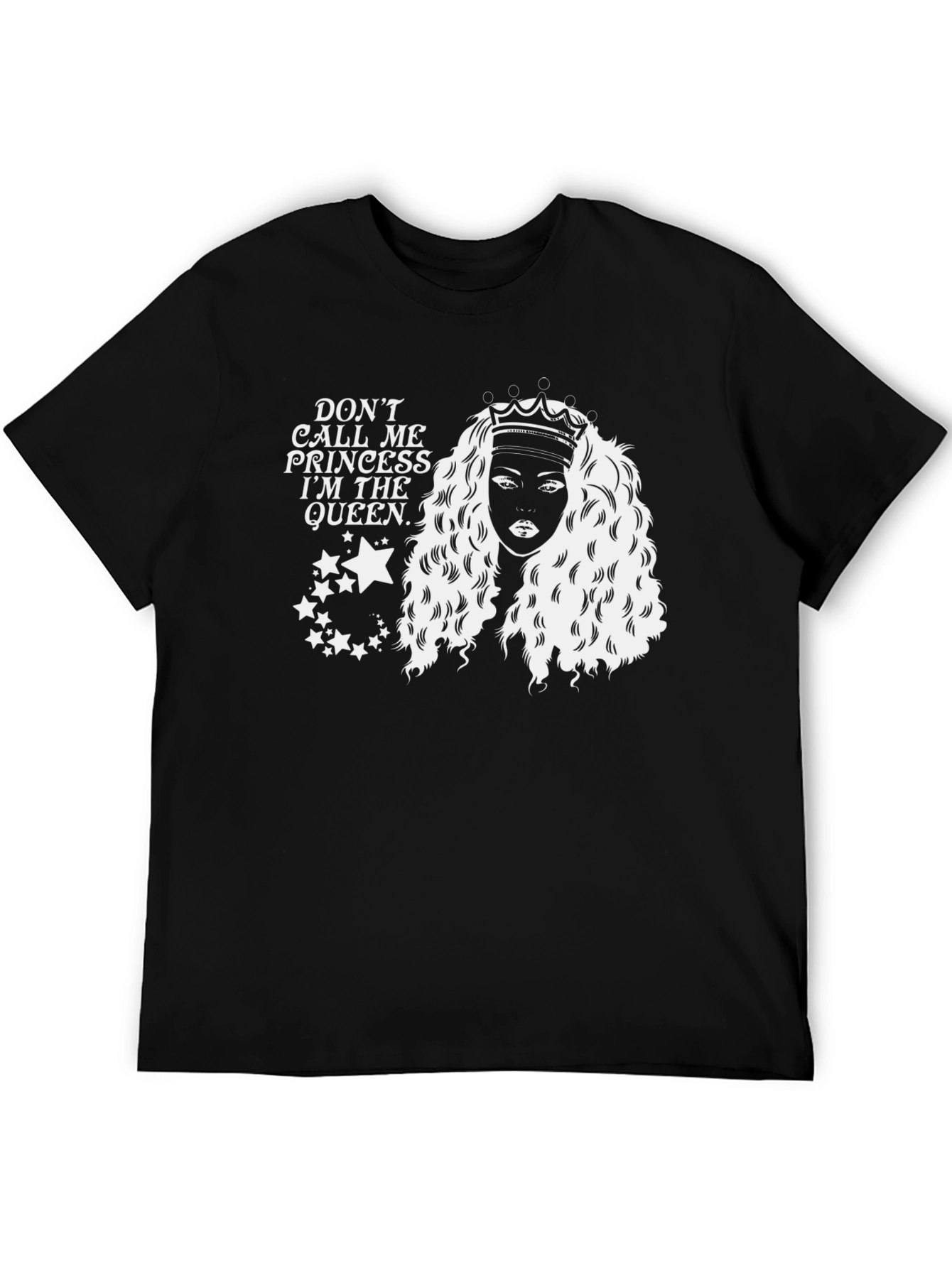 Black Queen Graphic T-Shirt - Black view 5