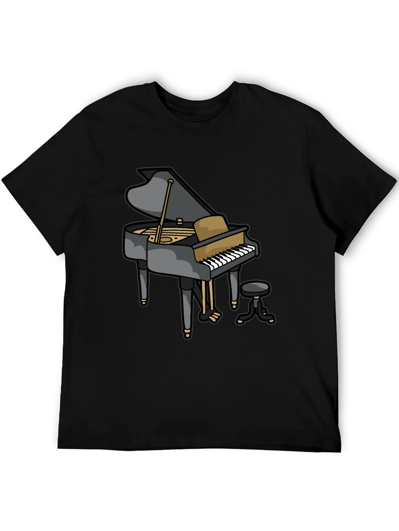 Piano T-Shirt - Music Lover Tee - 5