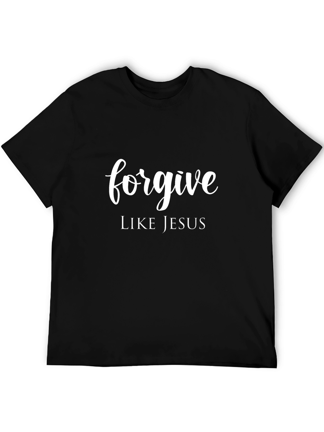Black Forgive Like Jesus Tee view 5