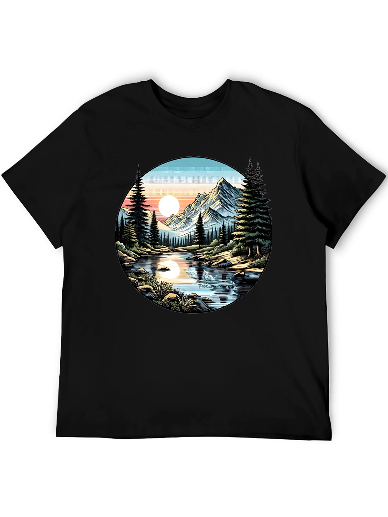 Black Mountain River Graphic Tee view 5