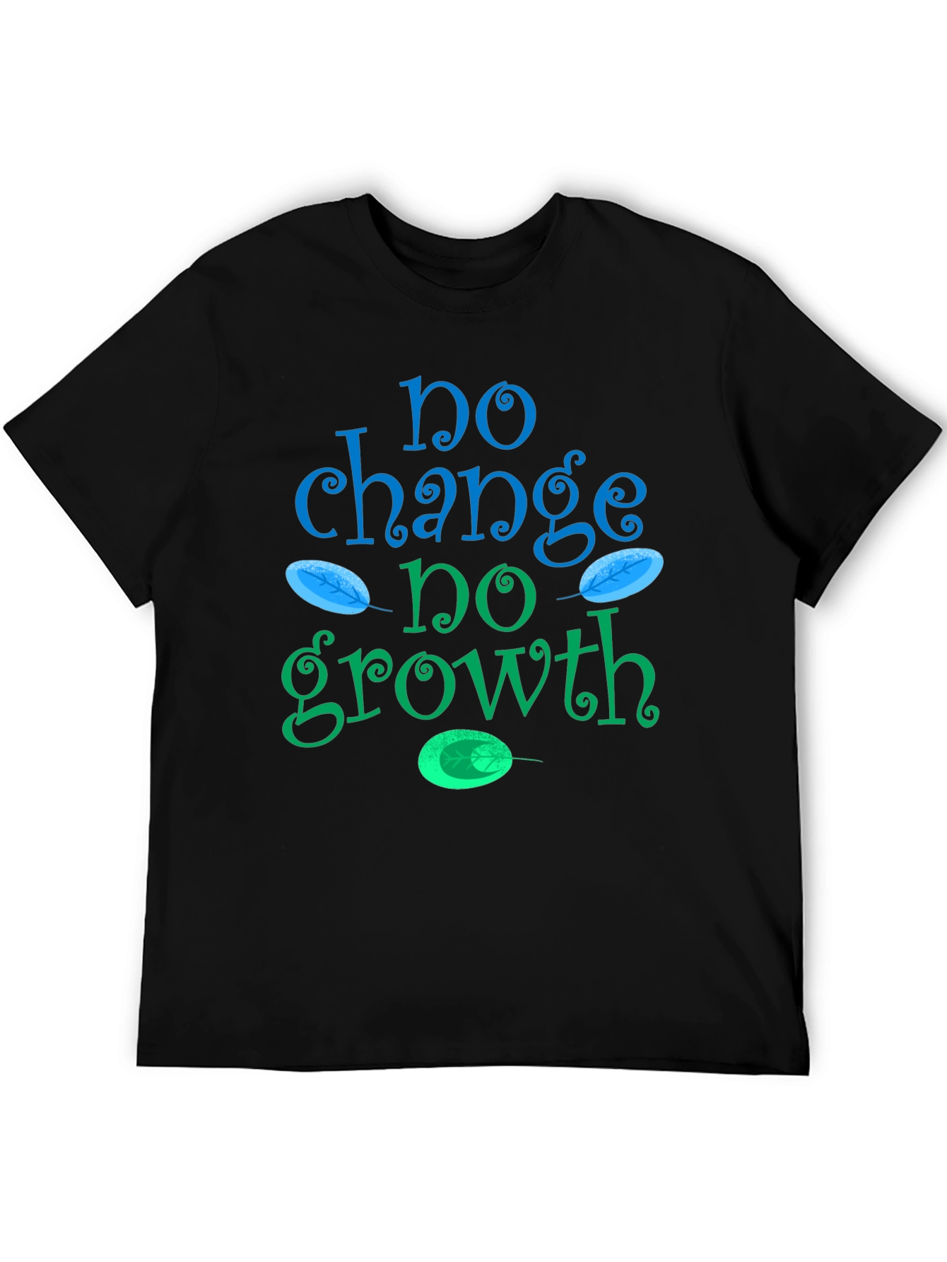No Change No Growth Graphic Tee - Motivational T-Shirt - 5