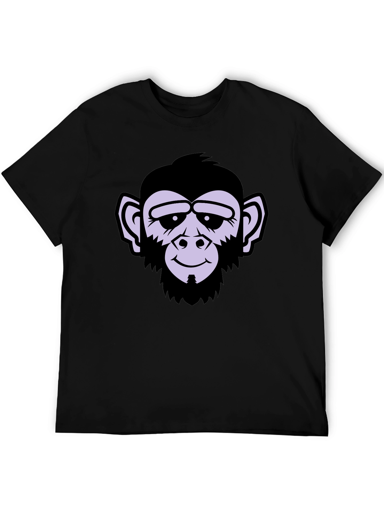 Black Monkey Graphic Tee - Men's Black T-Shirt view 5