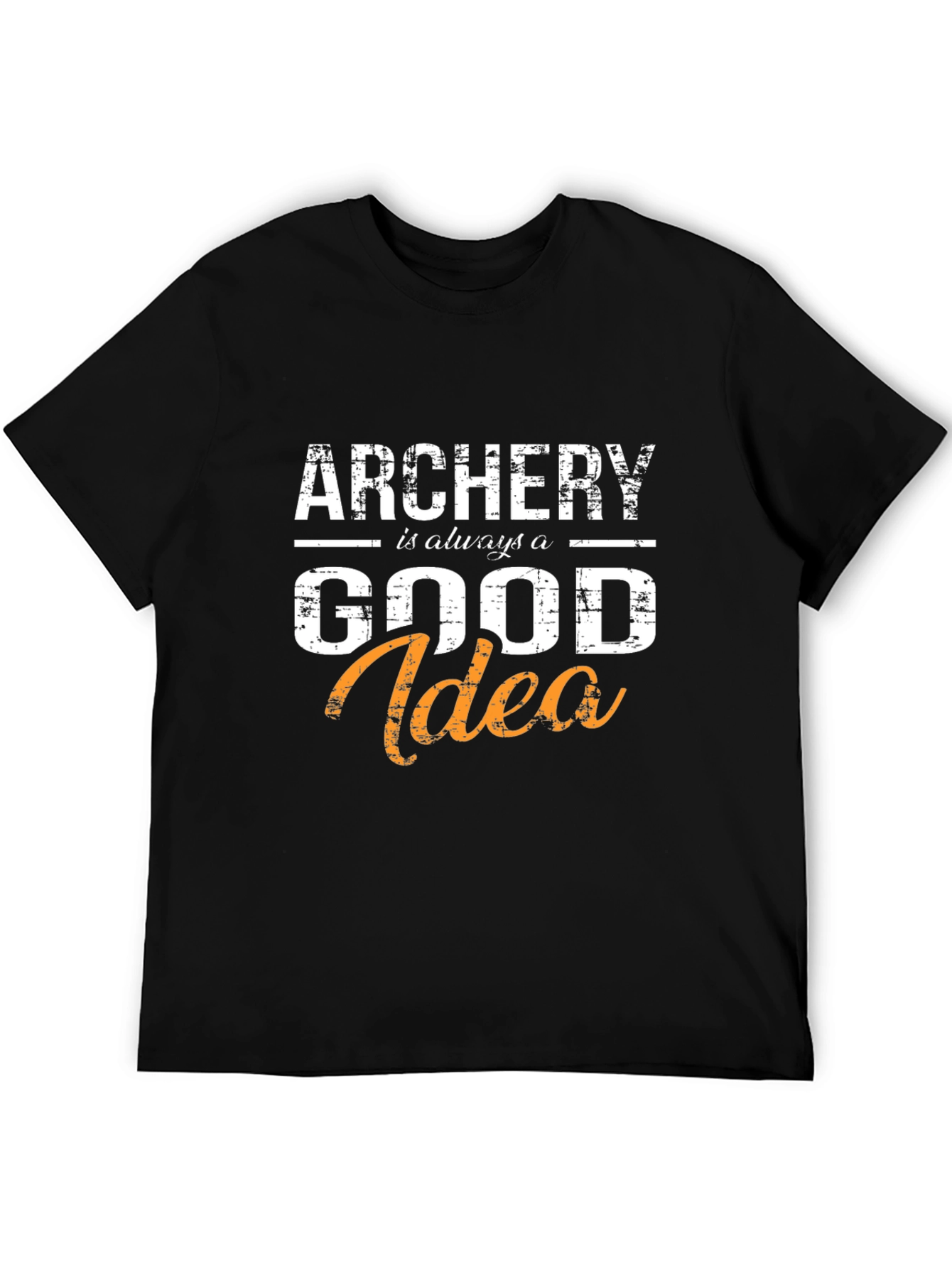 Black Archery is Always a Good Idea T-Shirt view 5
