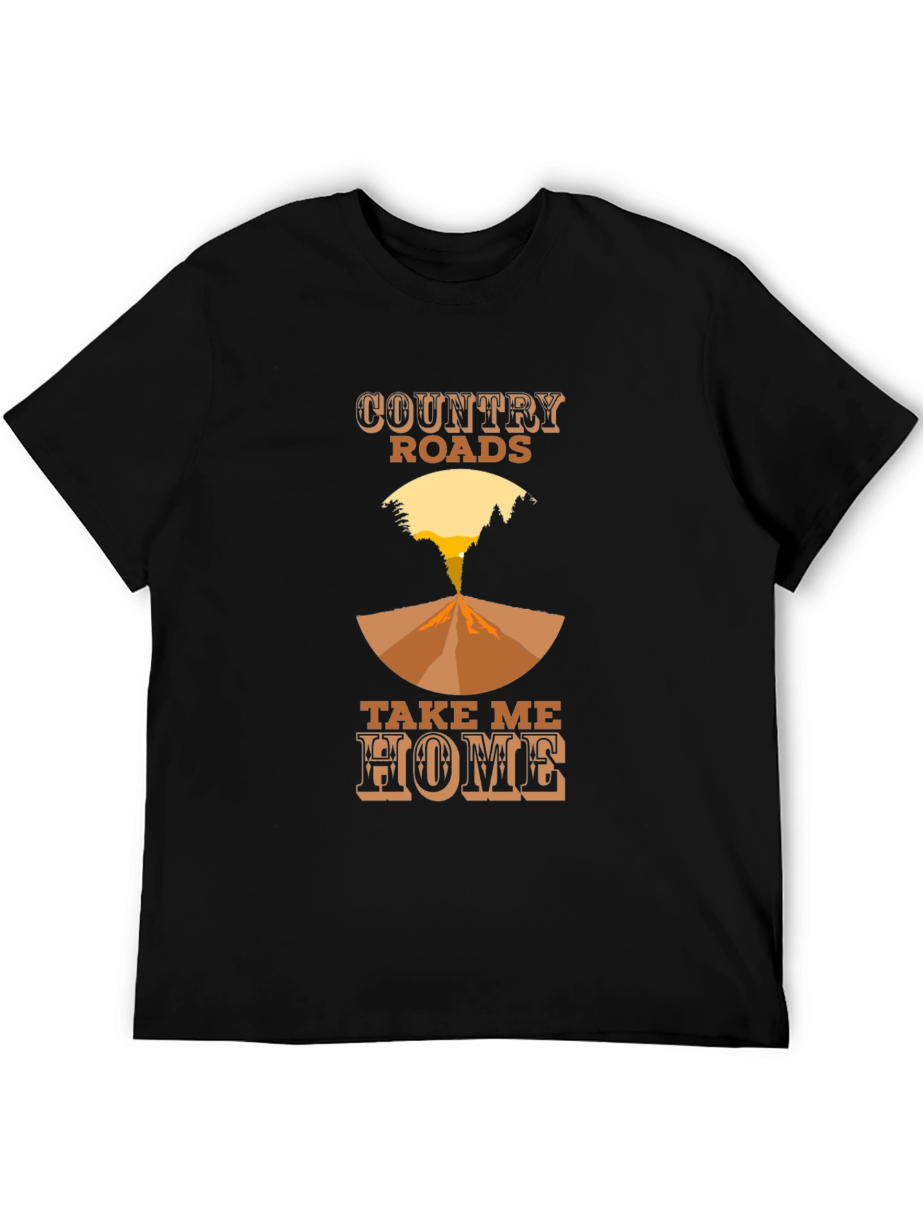 Country Roads Graphic Tee - Take Me Home T-Shirt - 5
