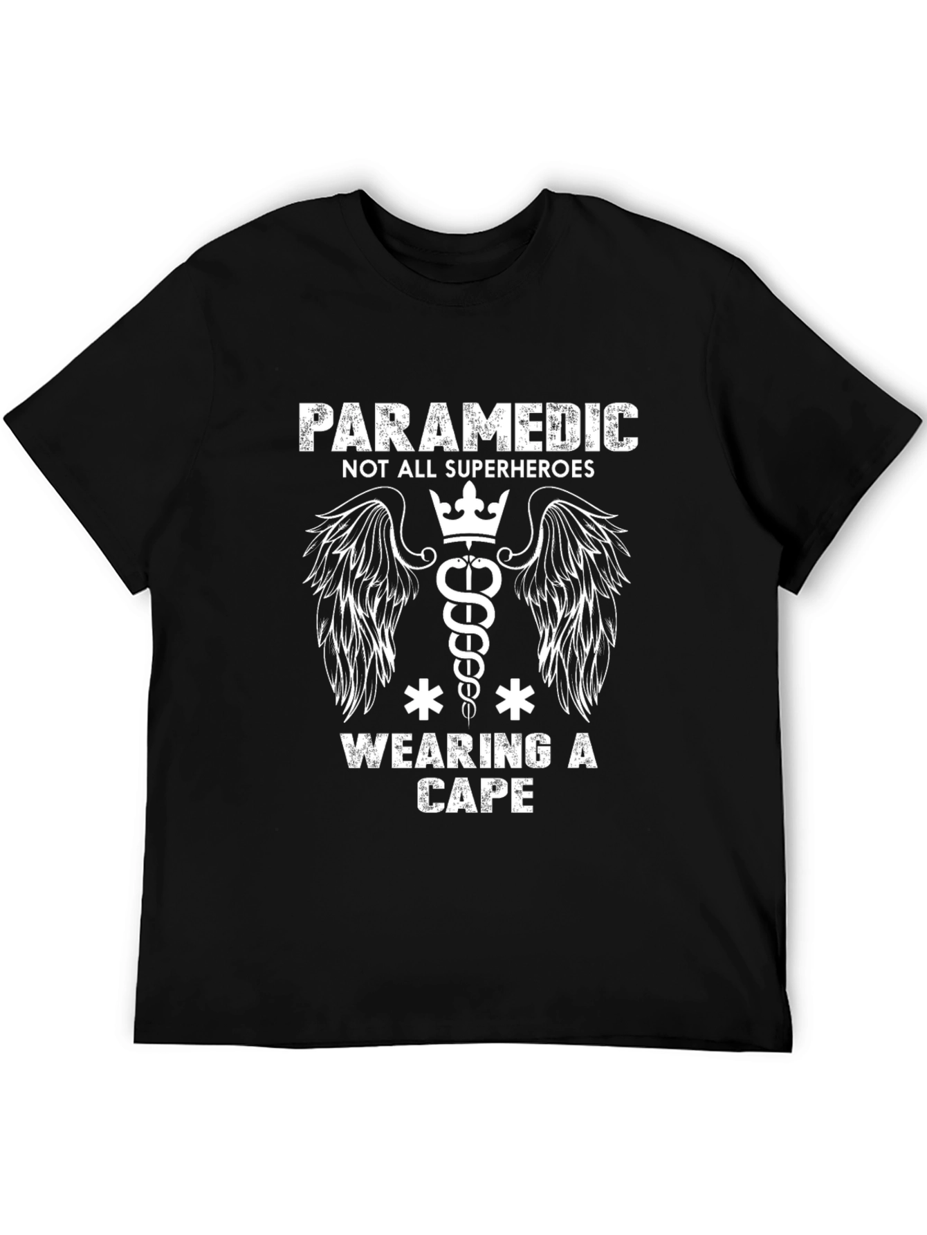 Paramedic Superhero Graphic Tee - Not All Heroes Wear Capes - 5
