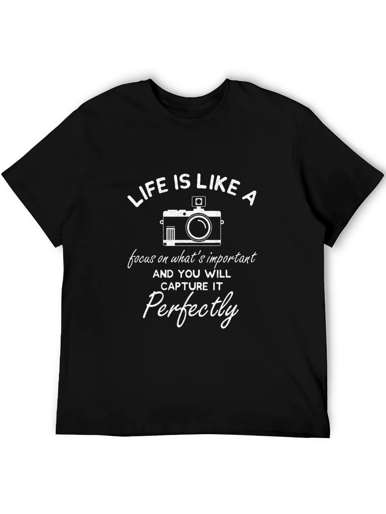 Black Life is Like a Camera T-Shirt view 5