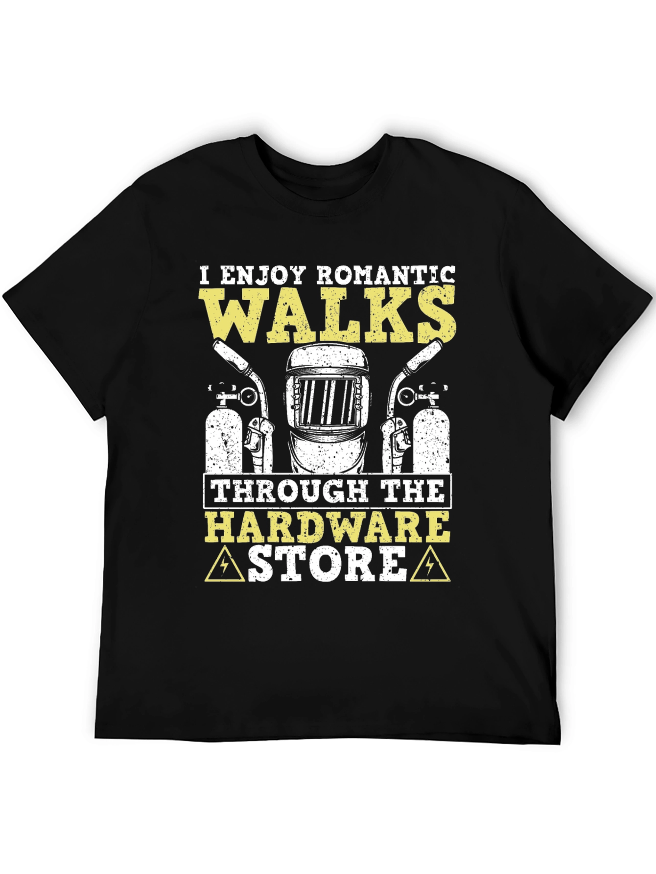 Black Romantic Walks Hardware Store T-Shirt view 5