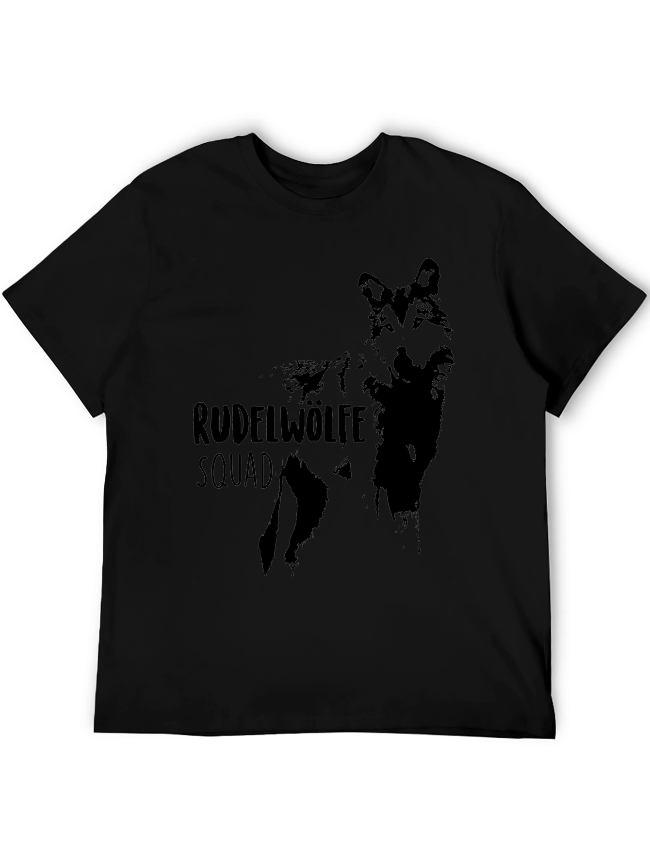 Black Rudelwölfe Squad Black T-Shirt view 5