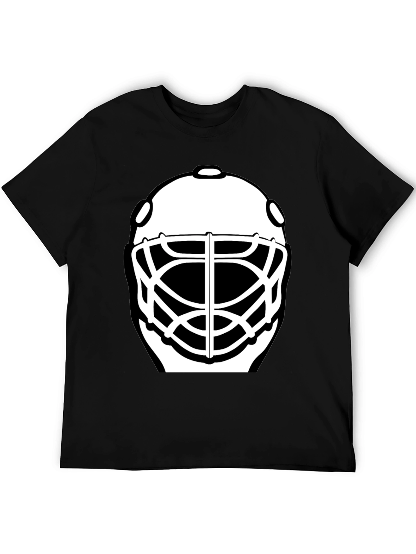Hockey Goalie Mask Graphic T-Shirt - 5